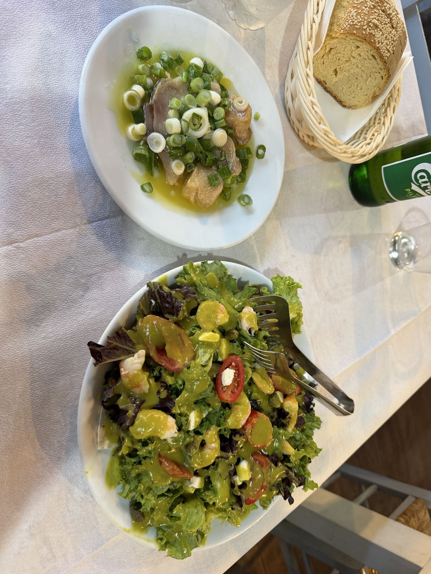 Insalata e pane