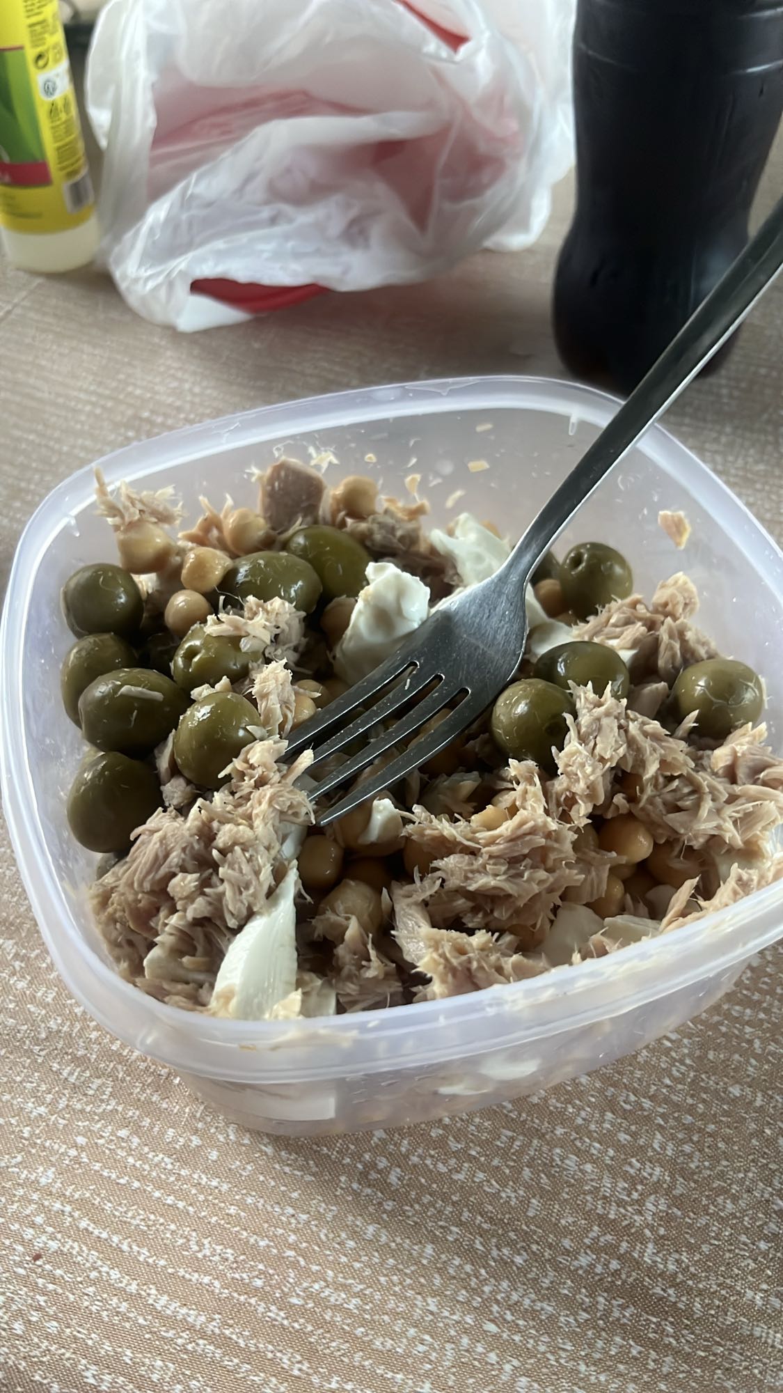 ensalada de atun