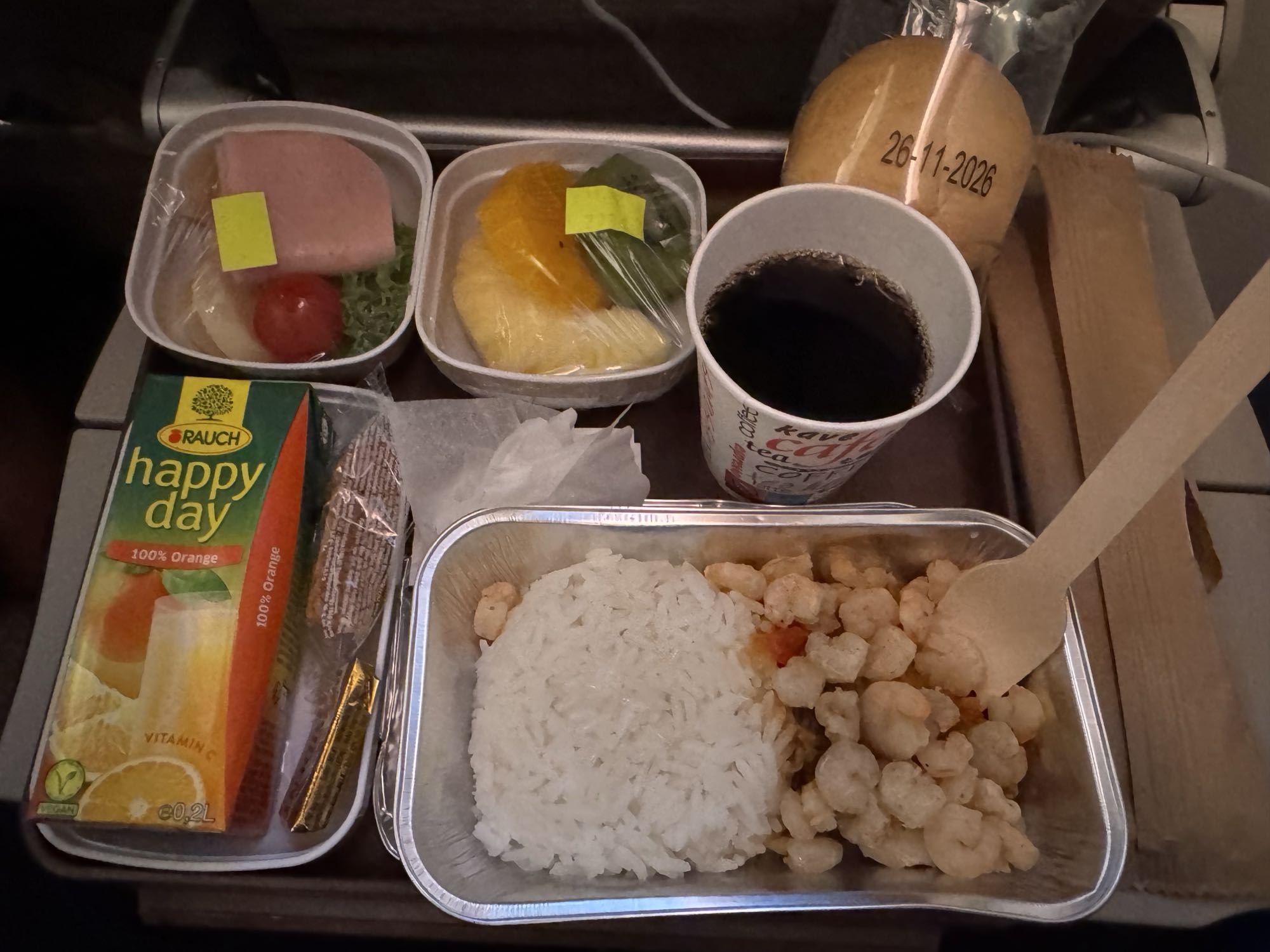 Shrimp Rice Meal Tray