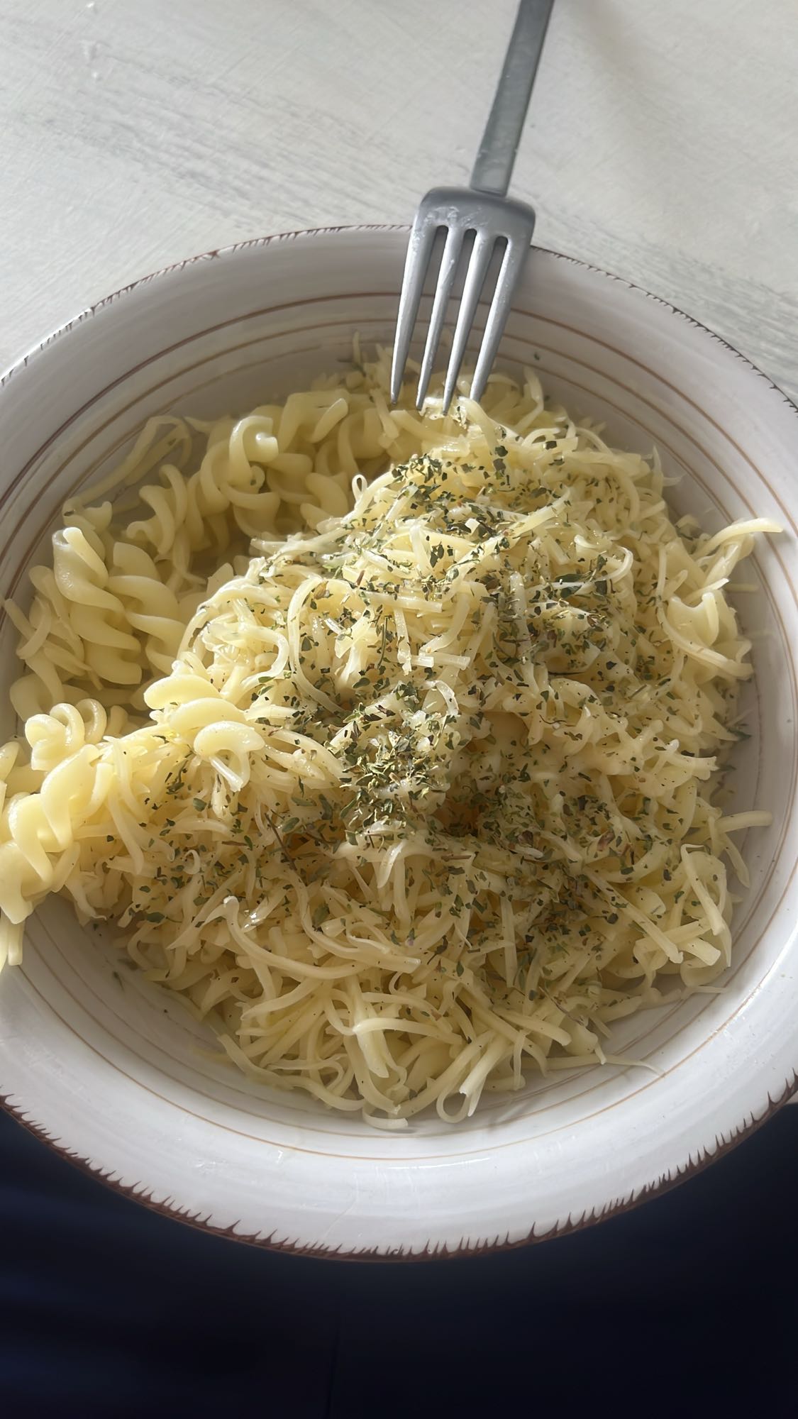 pasta con queso