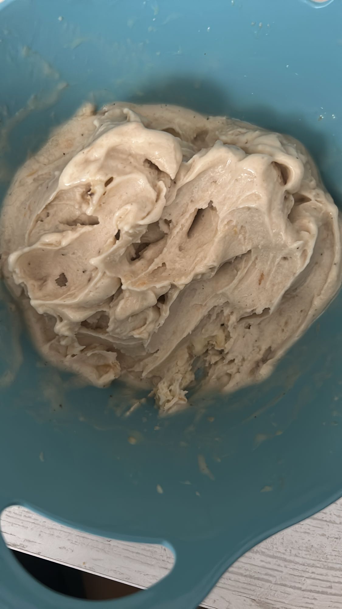 Helado de plátano