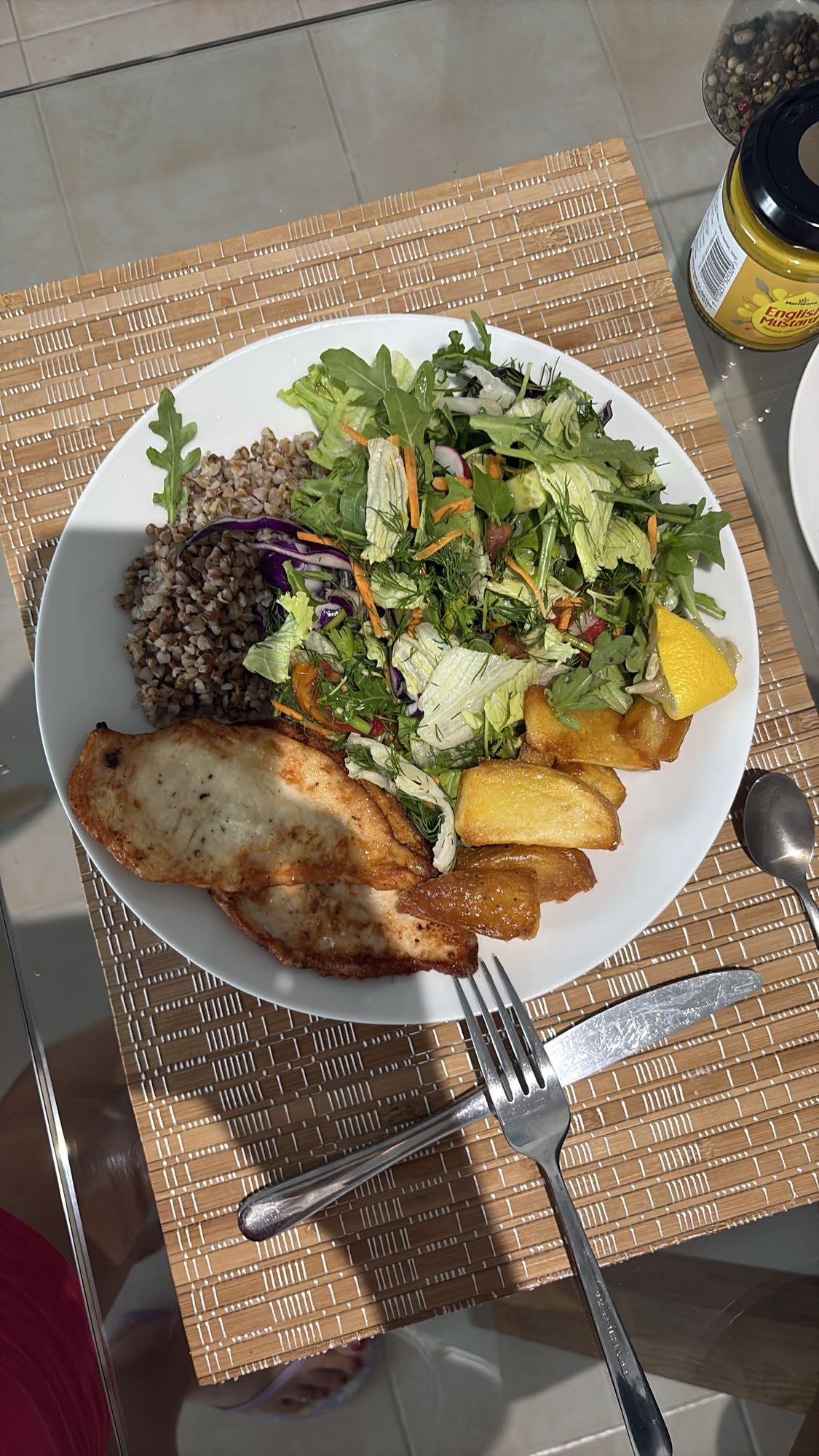 Chicken Buckwheat Plate