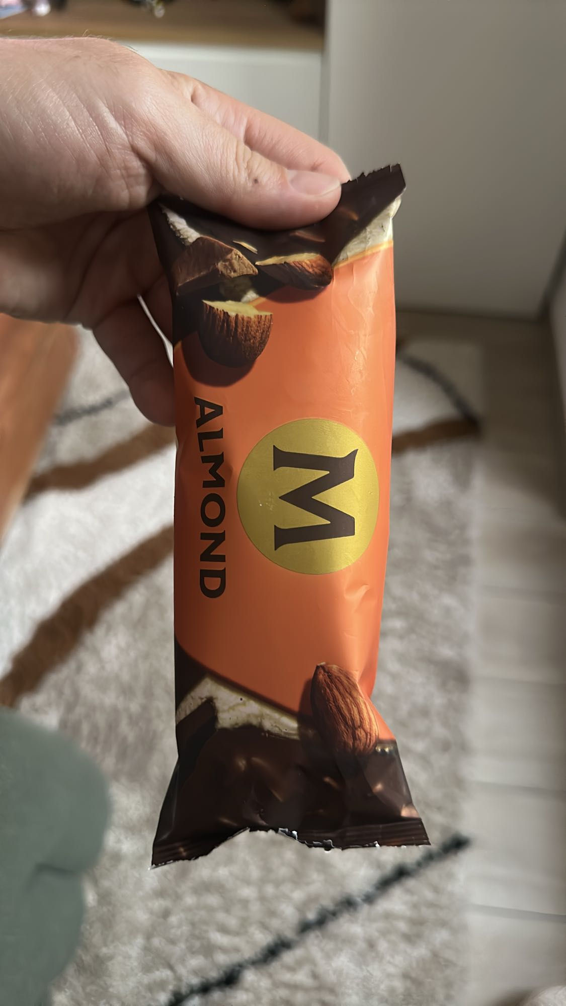 barre chocolat amande