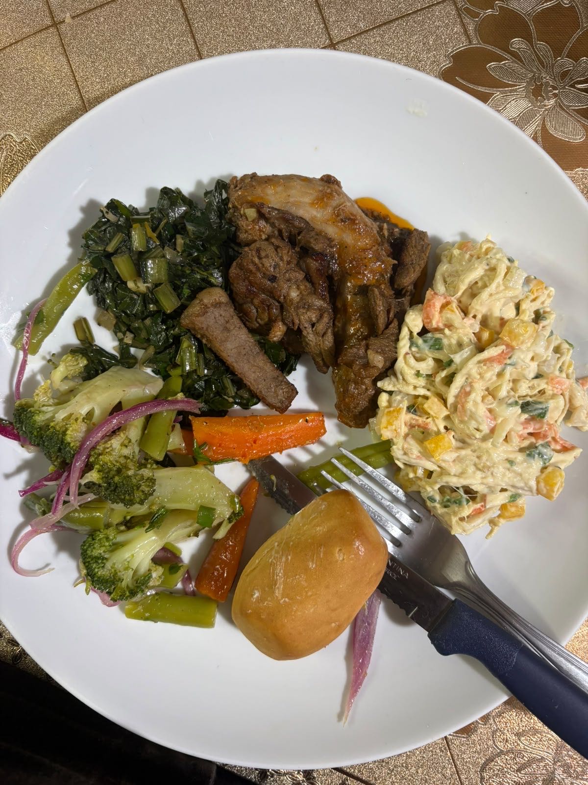 Prato misto com carne