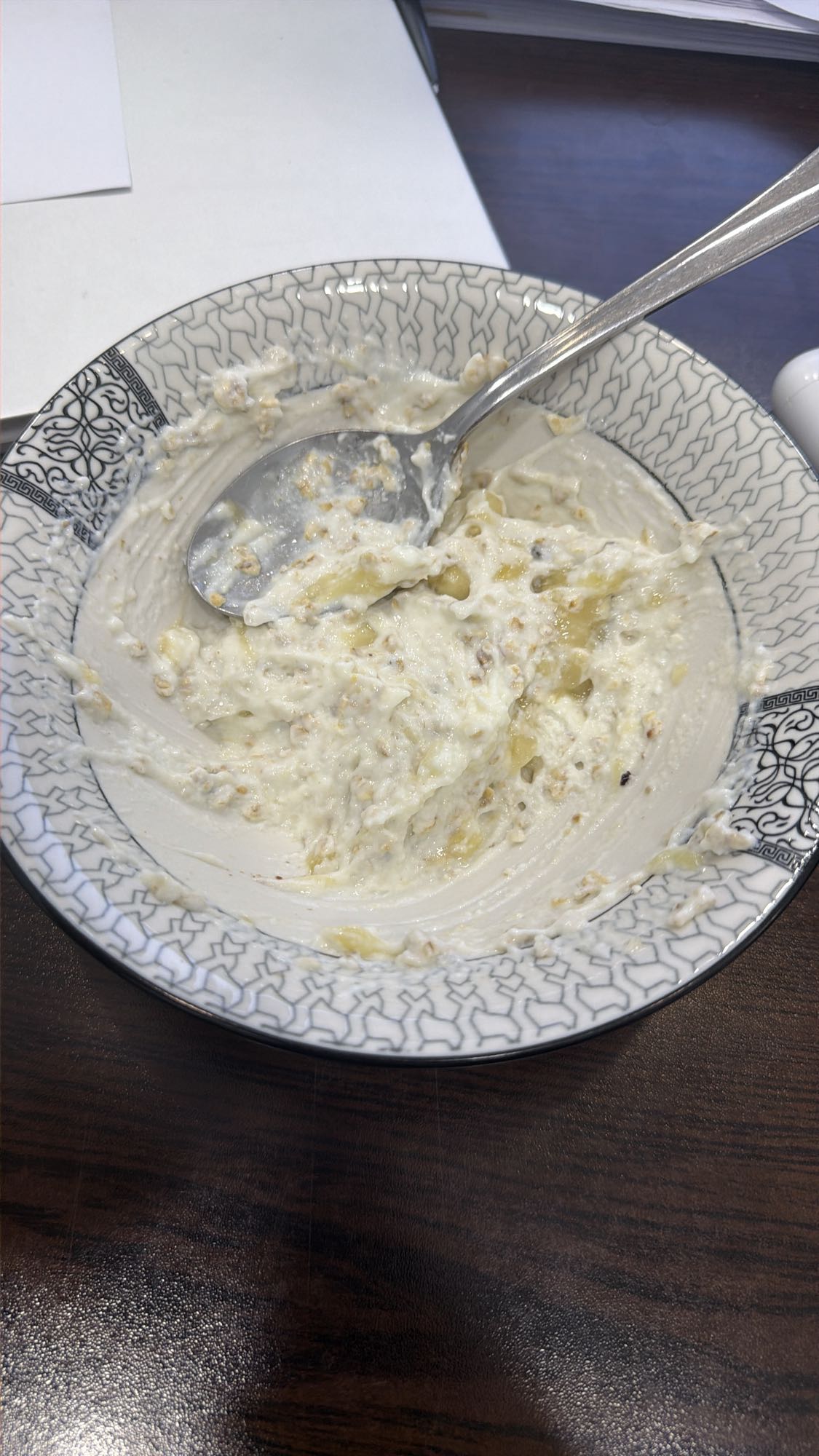 Unsweetened Yogurt Oat Bowl