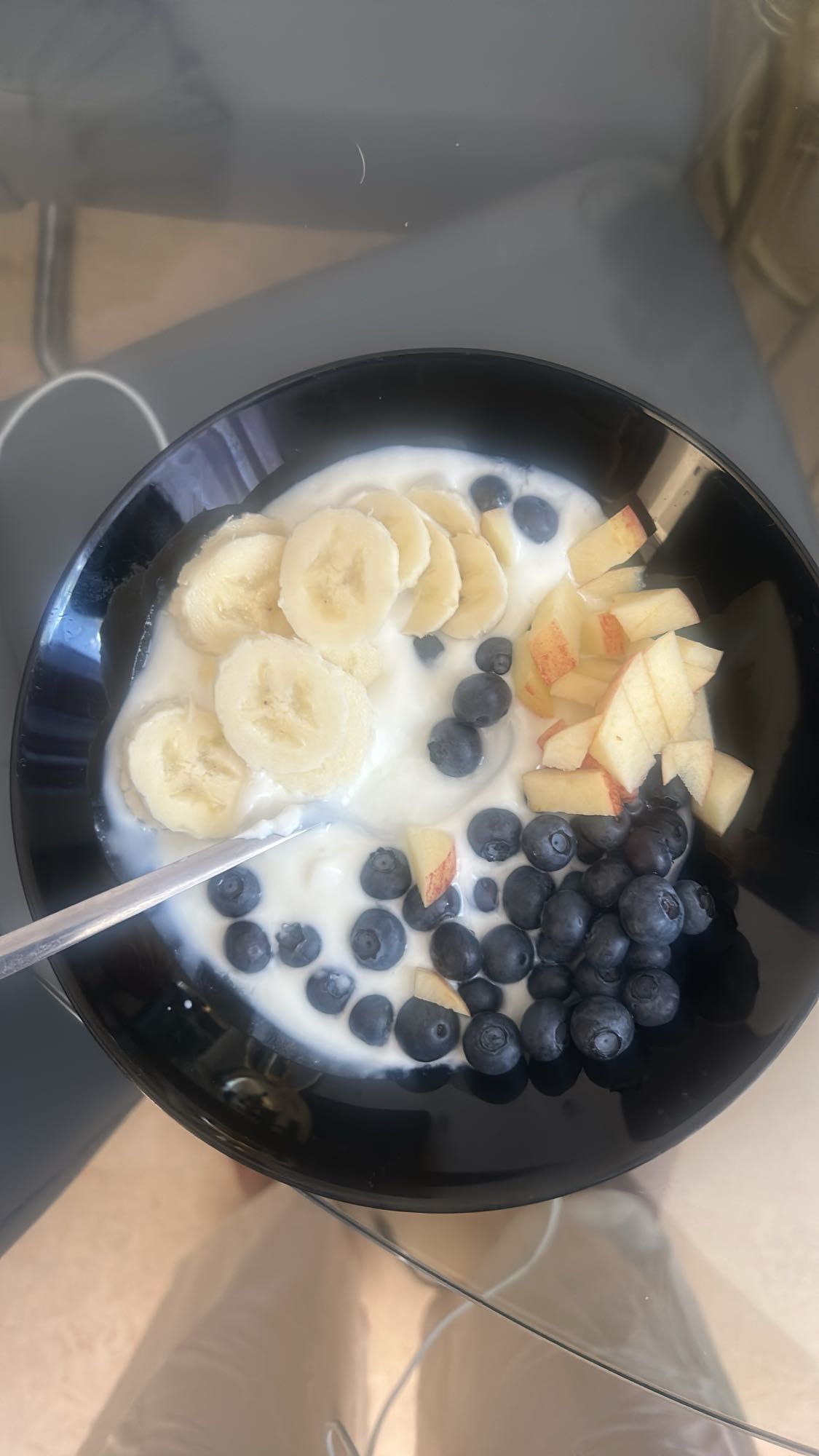 Joghurt mit Obst