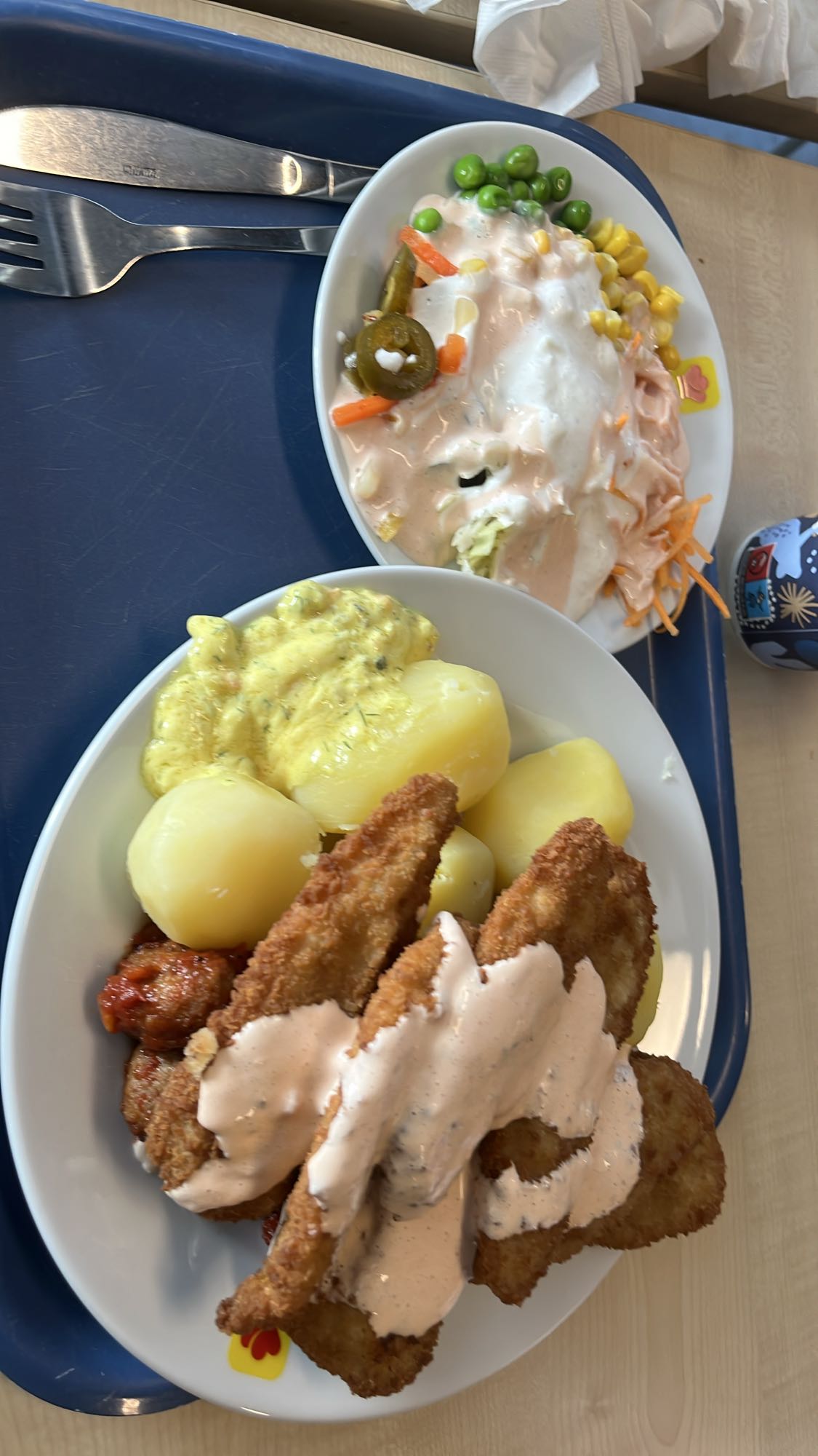 Breaded Fish Plate