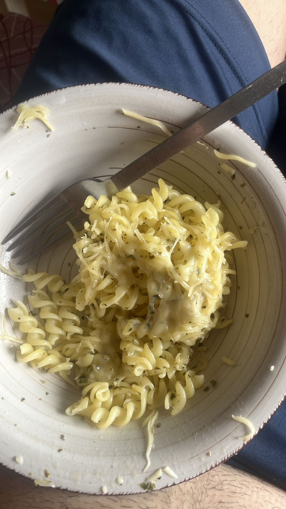 pasta con queso