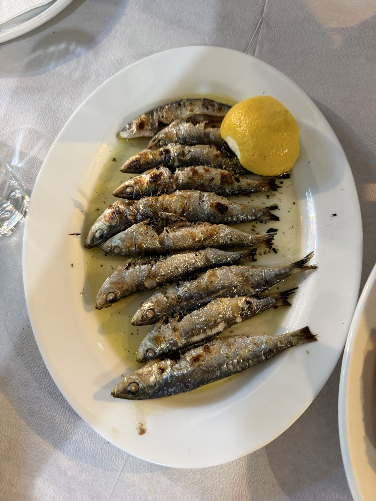 Sarde alla griglia