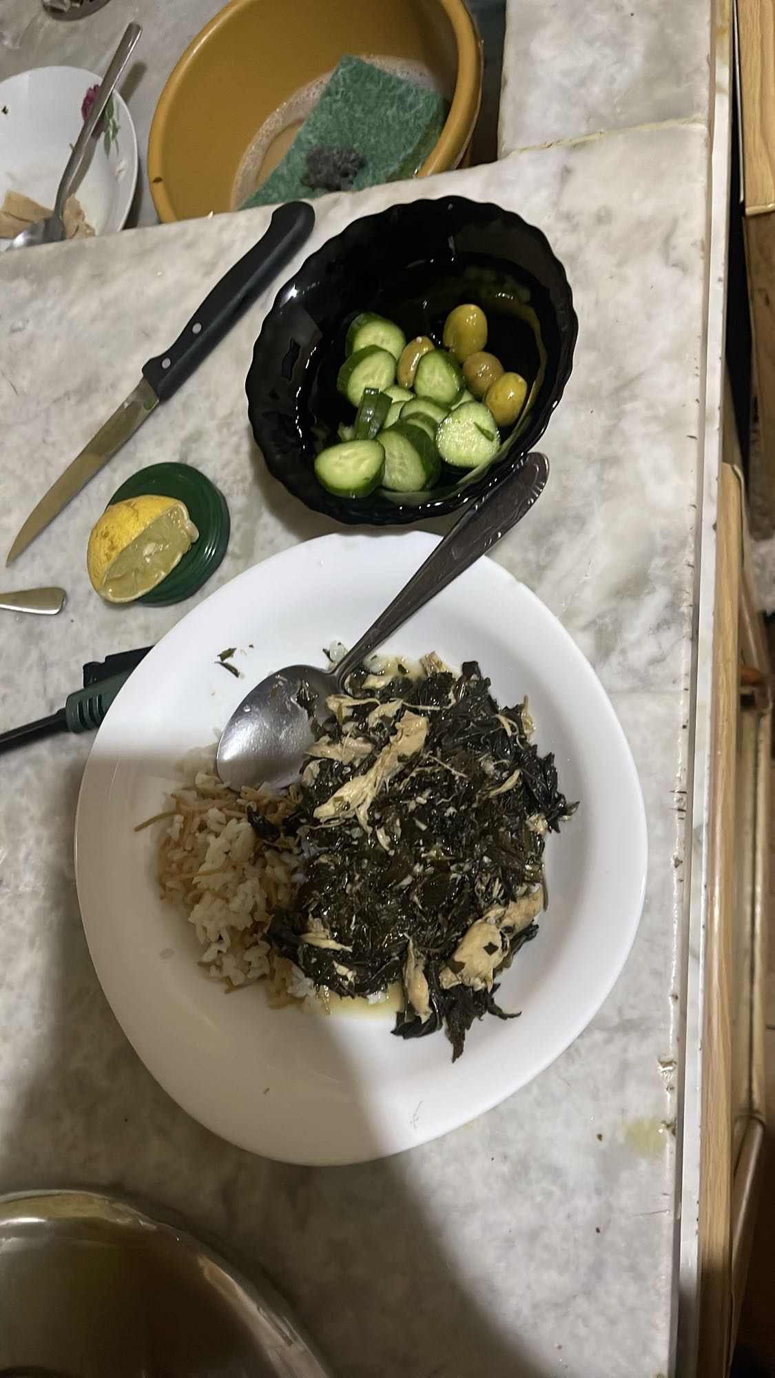 Chicken Greens Rice