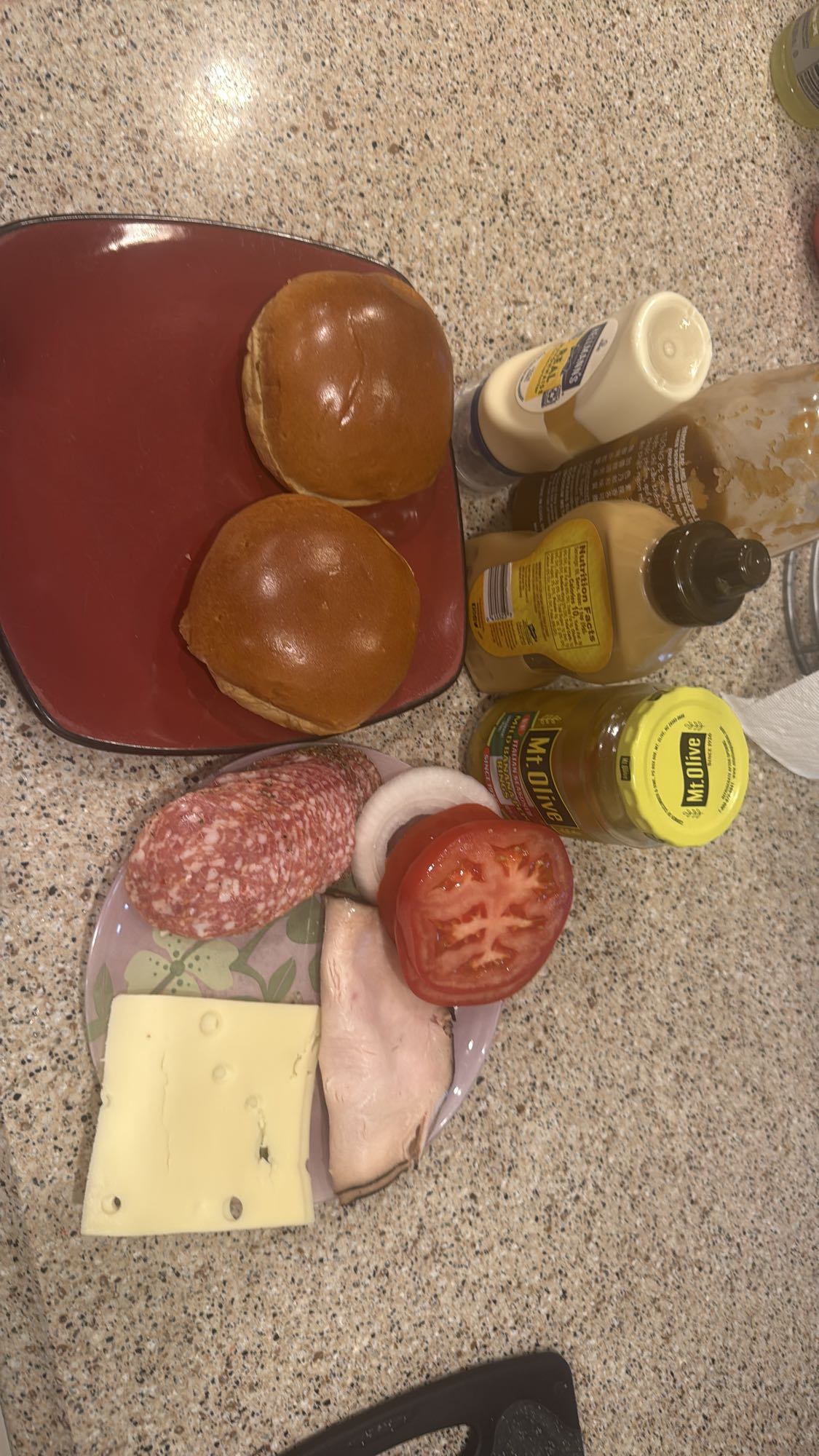 Deli Sandwich Ingredients