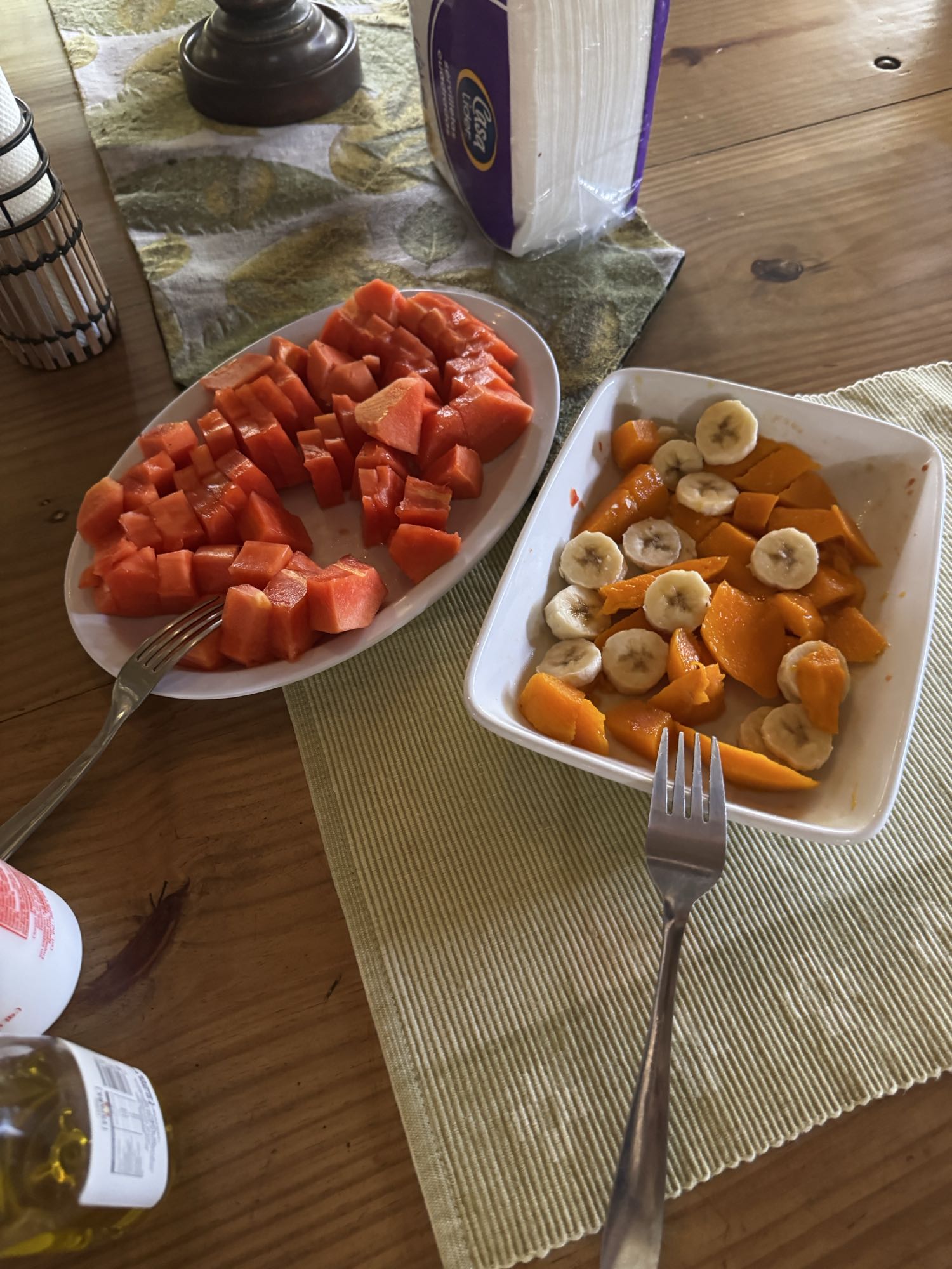 plato de frutas