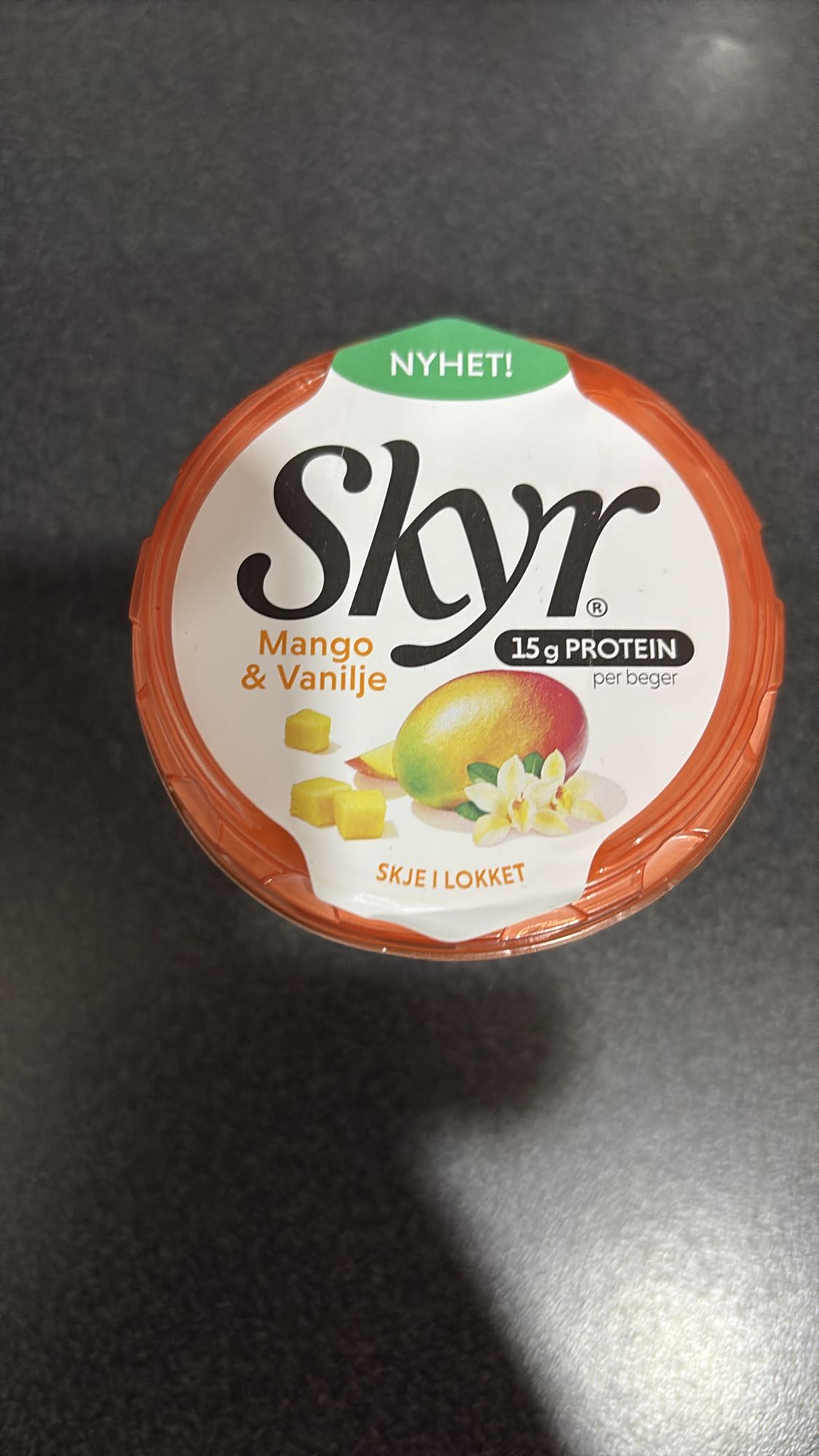 Mango vanilje skyr