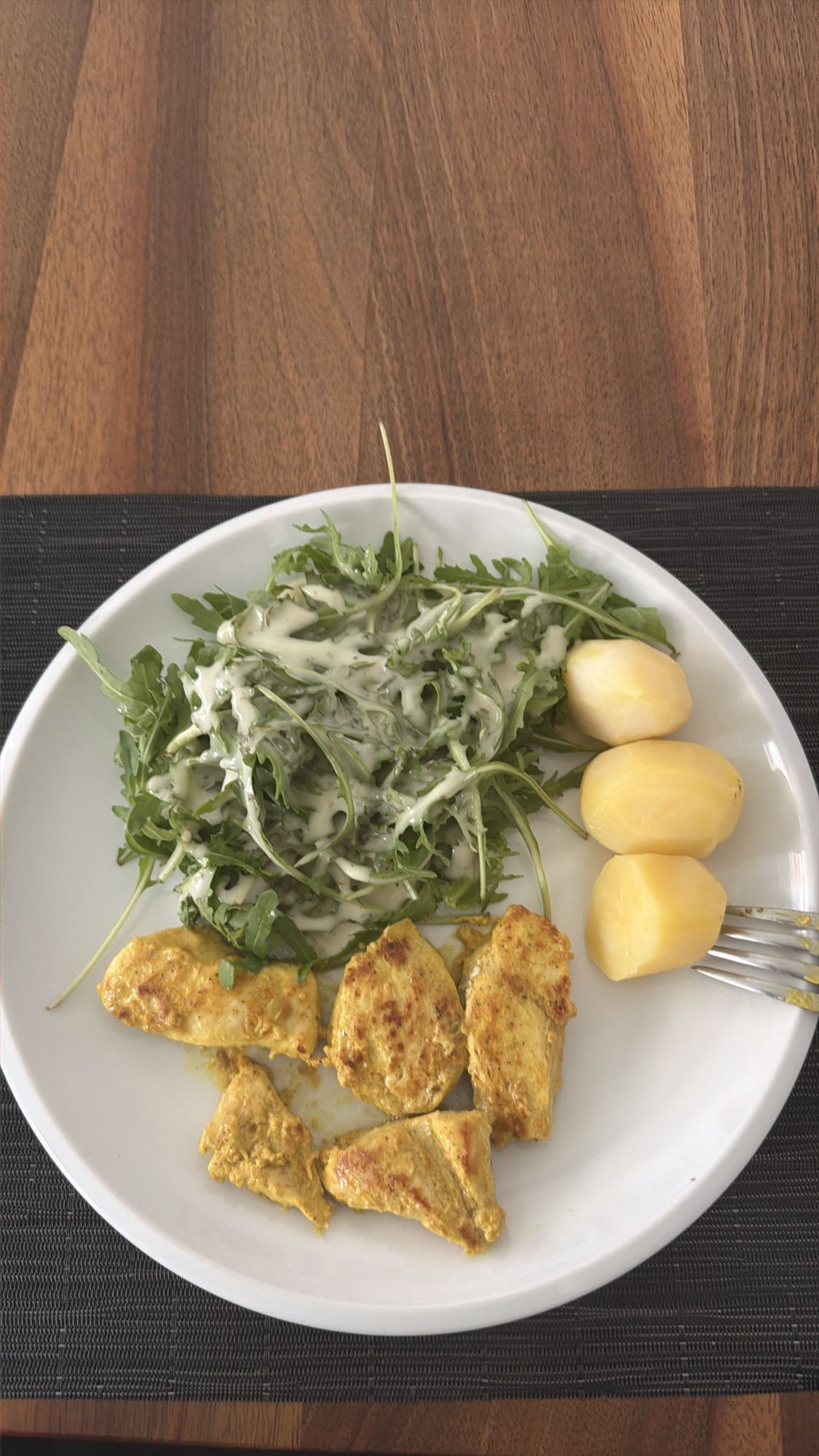 Huhn mit Kartoffeln