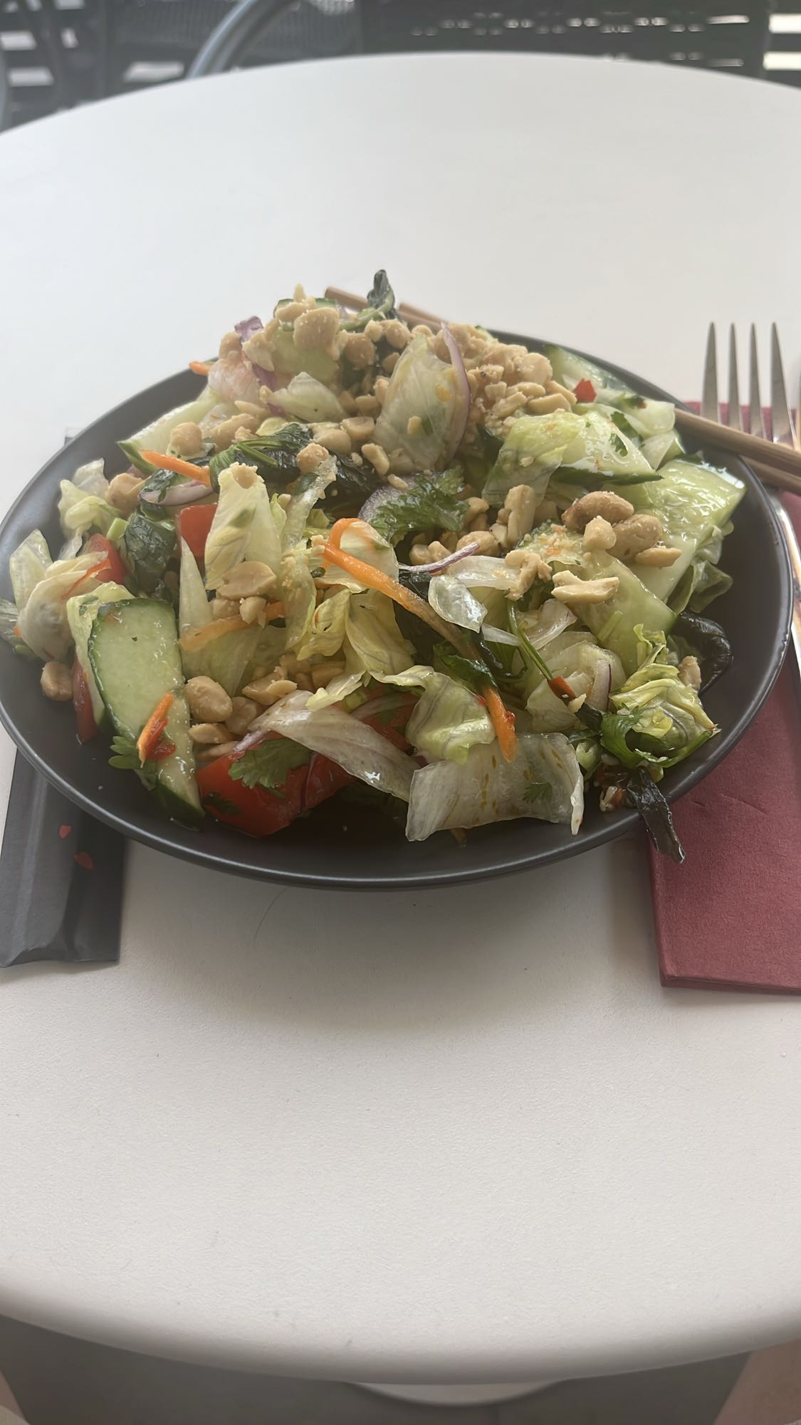 Krispig asiatisk sallad