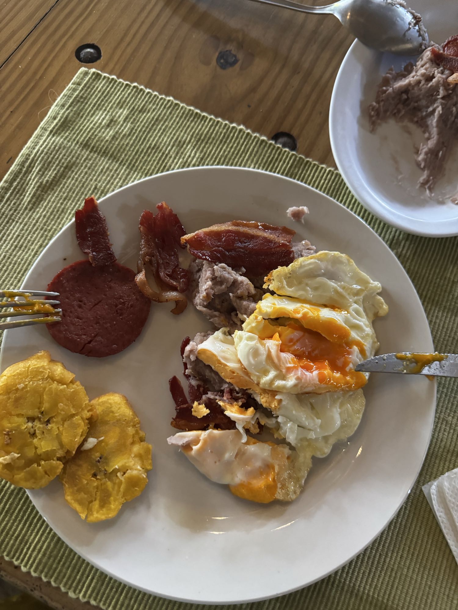 desayuno con huevos
