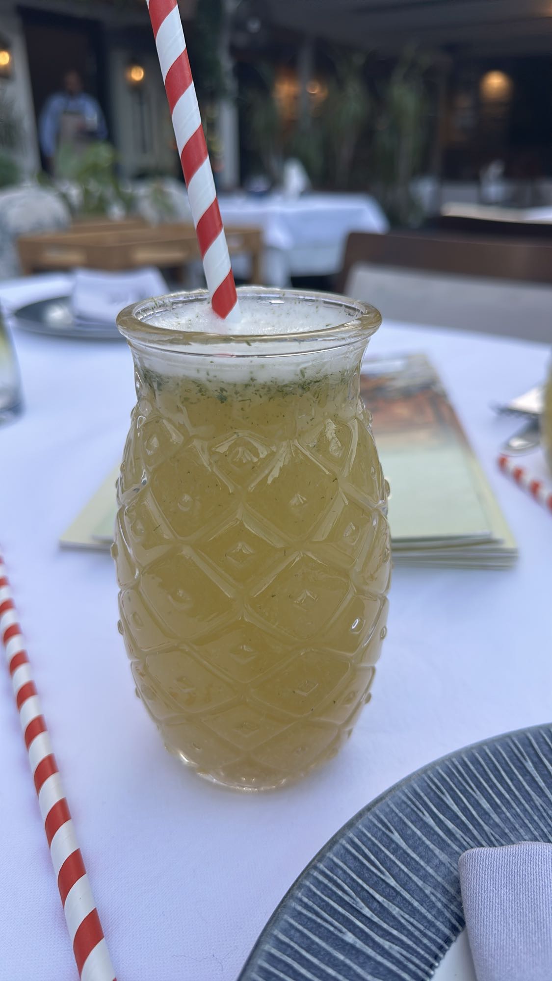 Pineapple Mint Drink