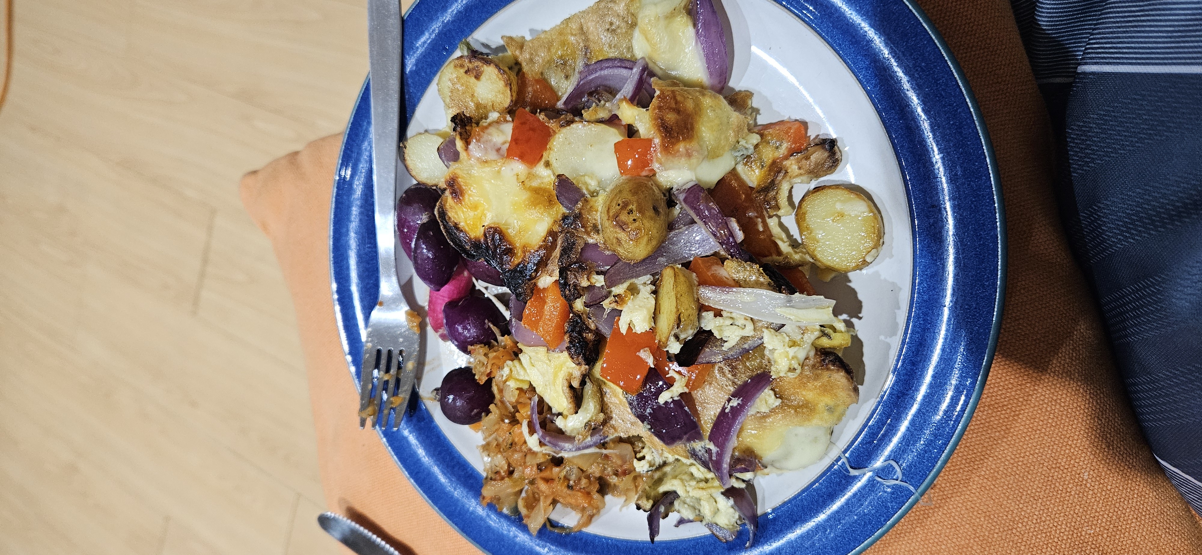 Cheesy Veg Plate
