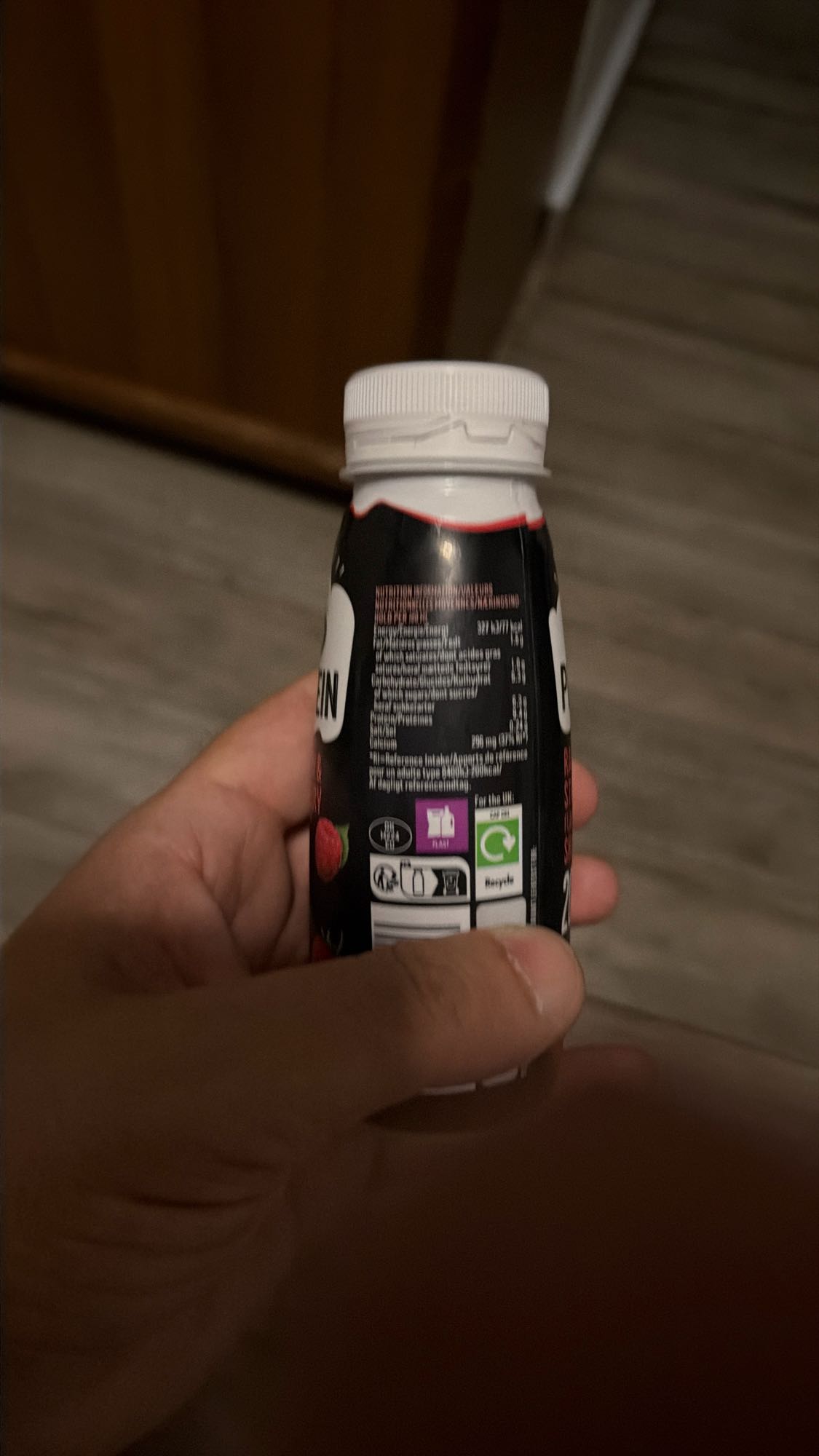 Bevanda proteica fragola
