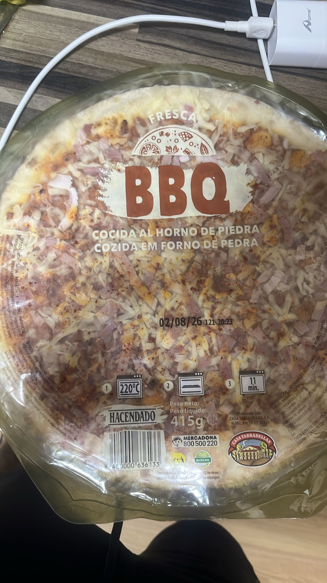 pizza barbacoa