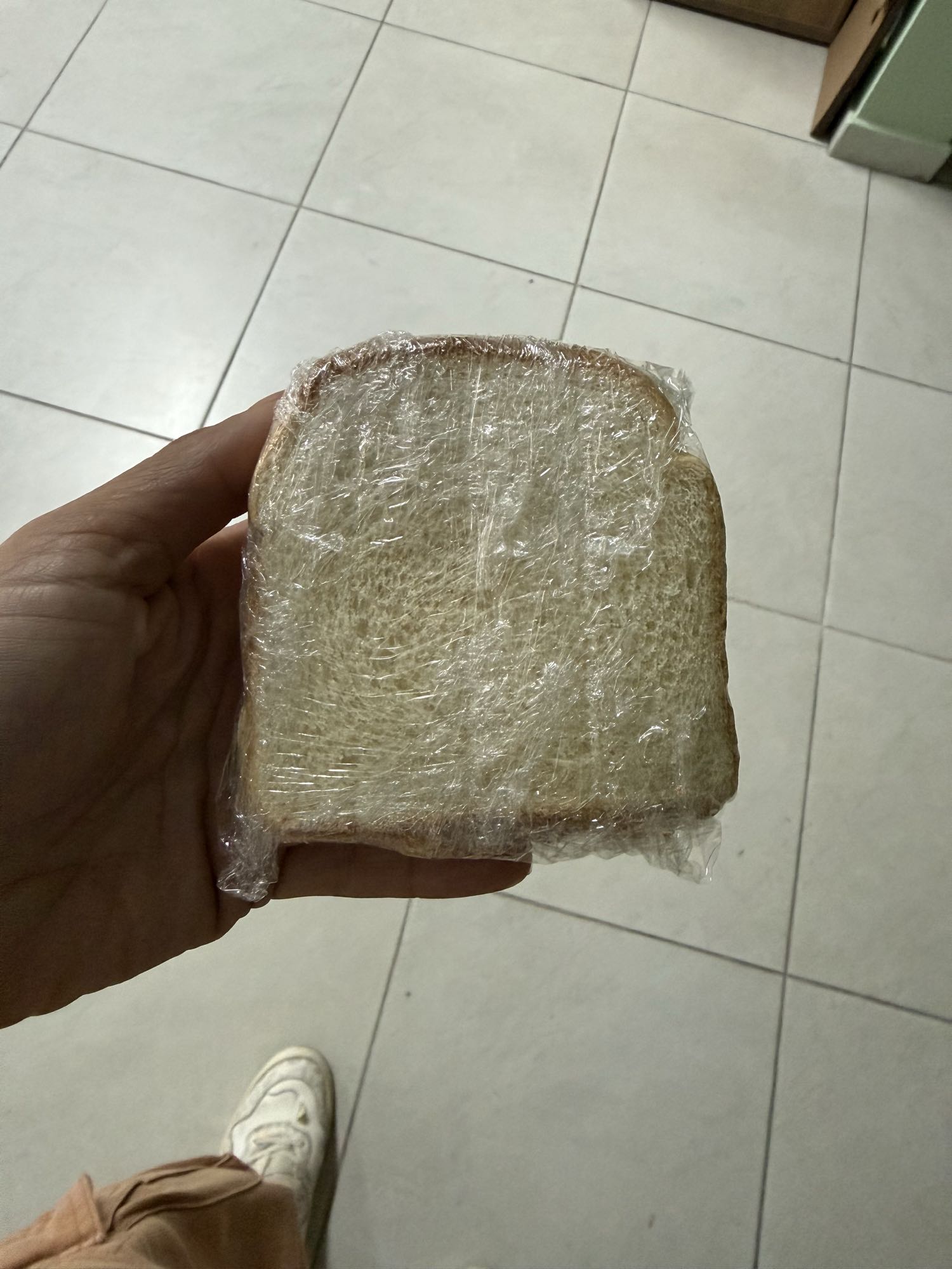 Sanduíche de pão branco