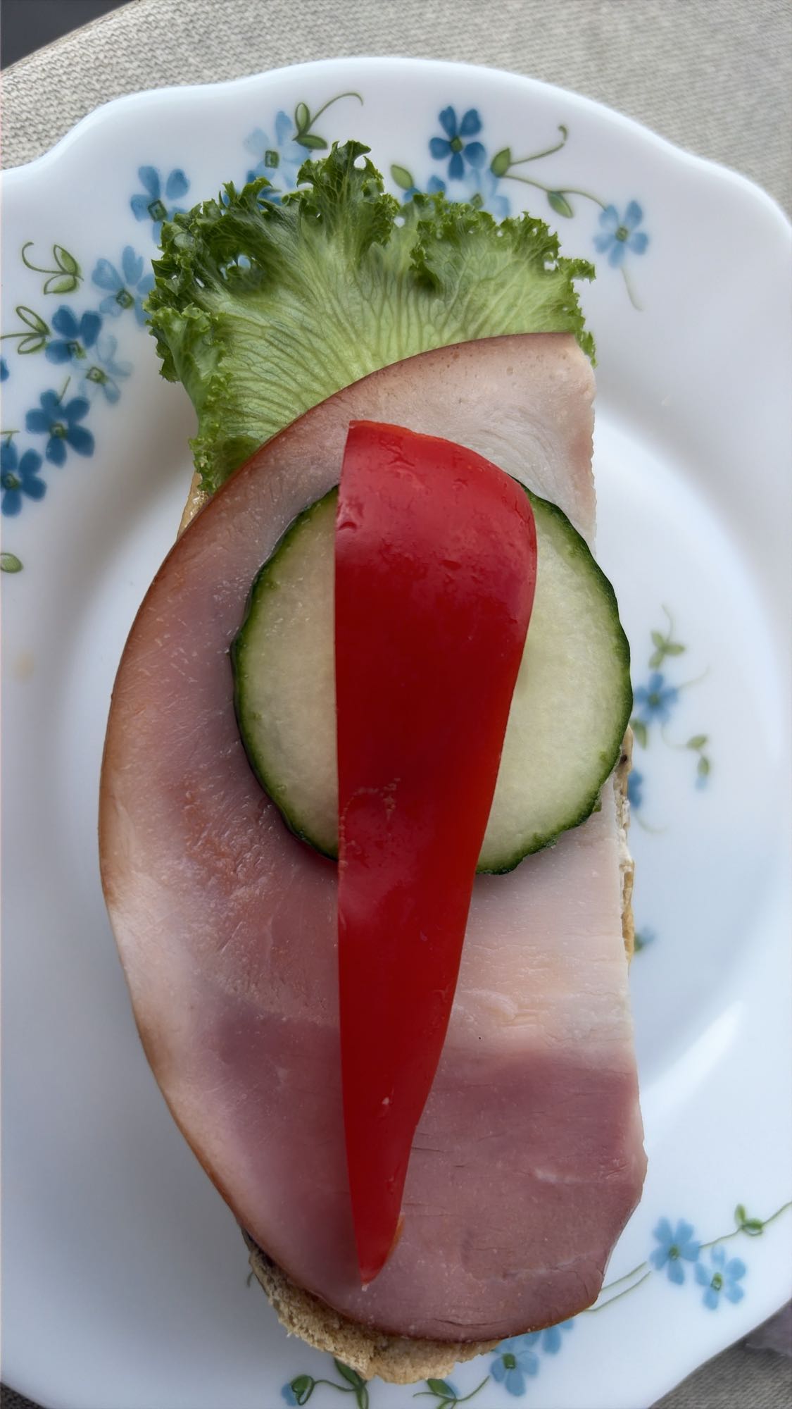 Smörgås med skinka