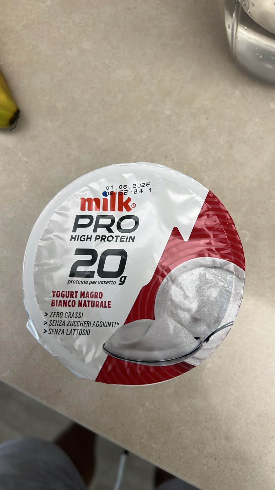 Yogurt proteico bianco