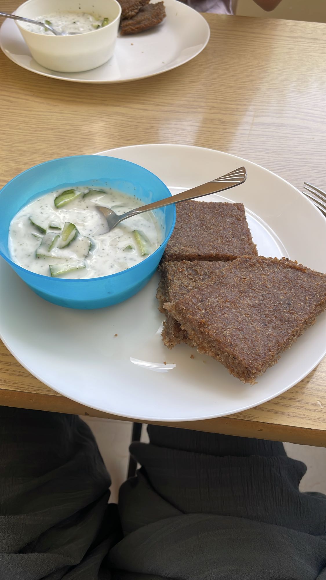 Kibbeh with Tzatziki