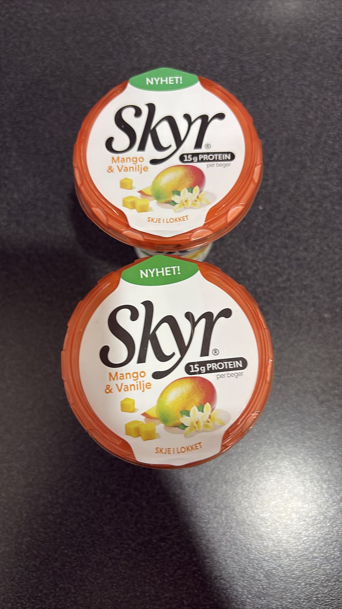 To beger Skyr mango