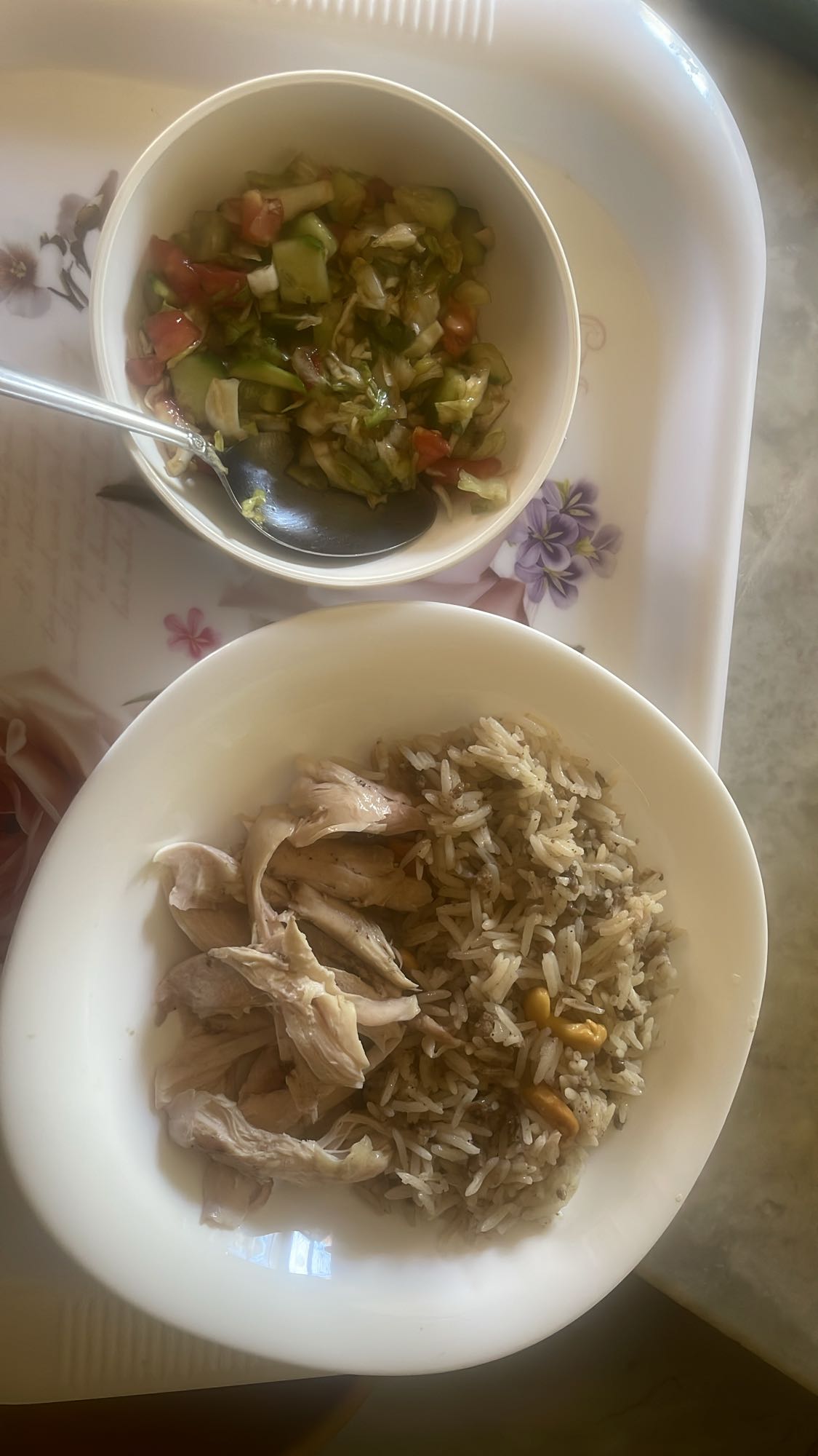 Chicken Rice Salad