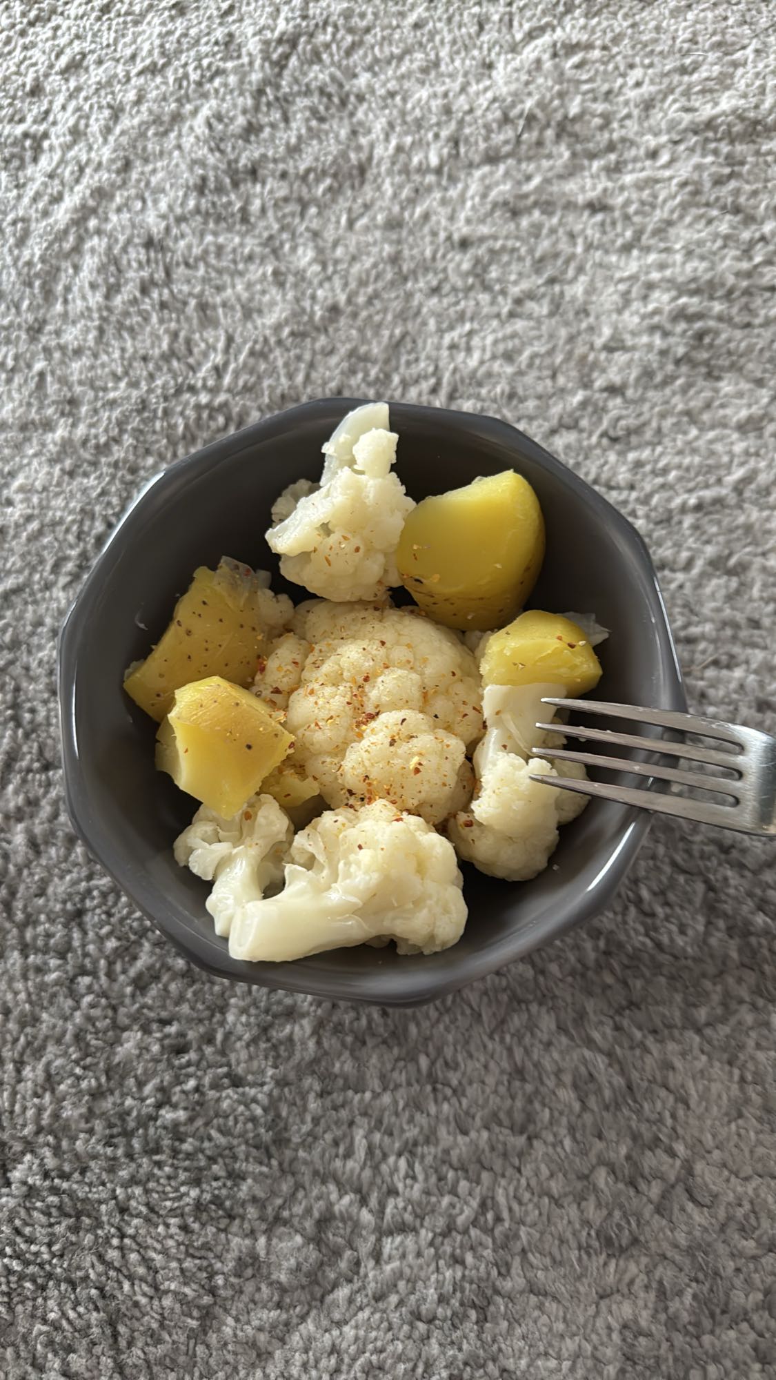 Boiled Cauliflower Potato