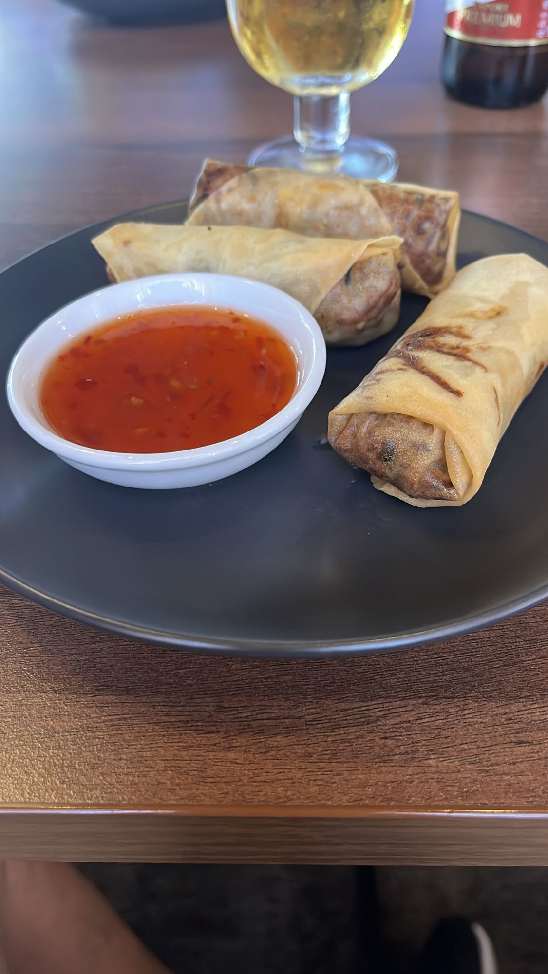 Vårrullar med chilisås