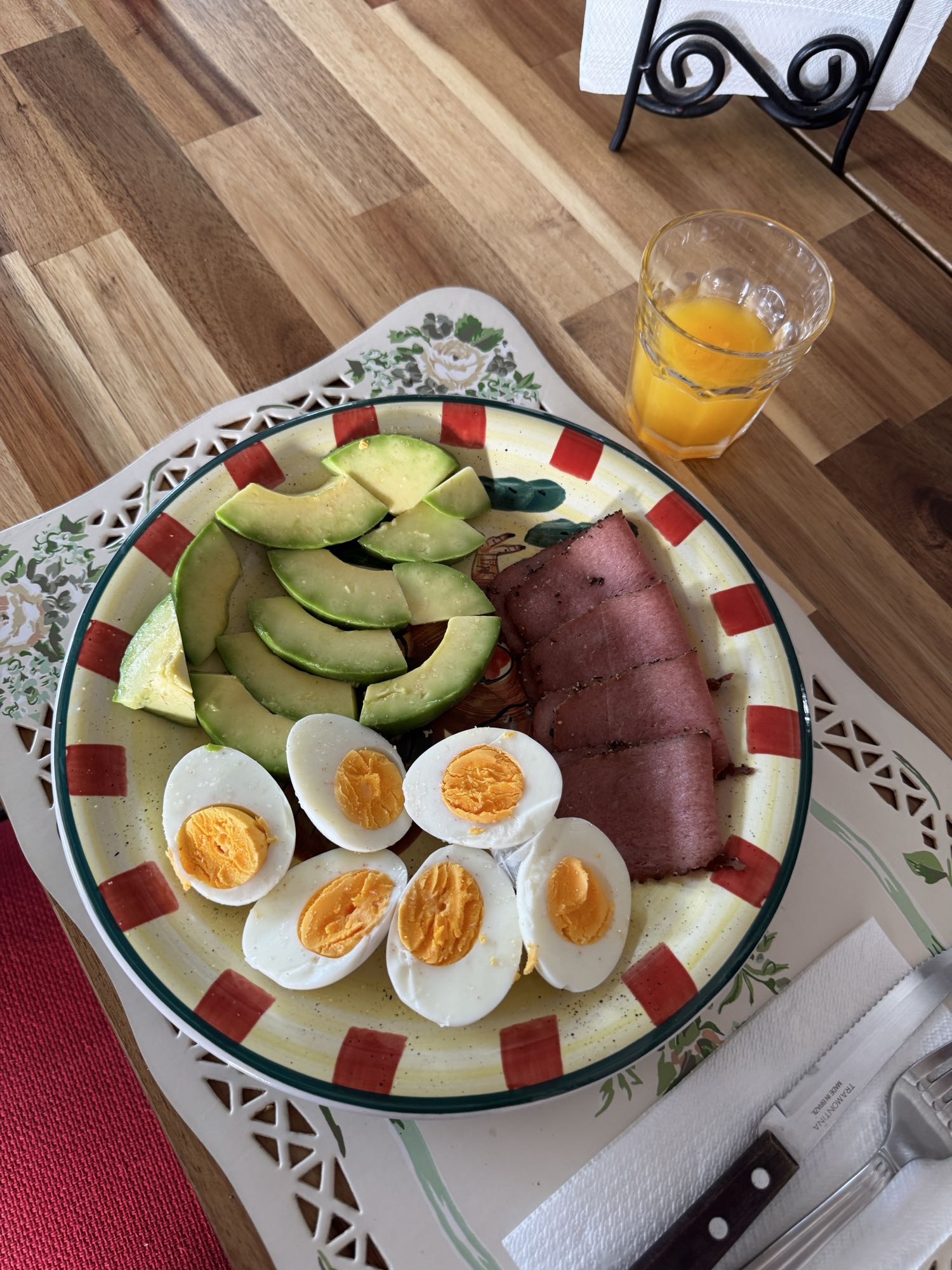 desayuno con aguacate