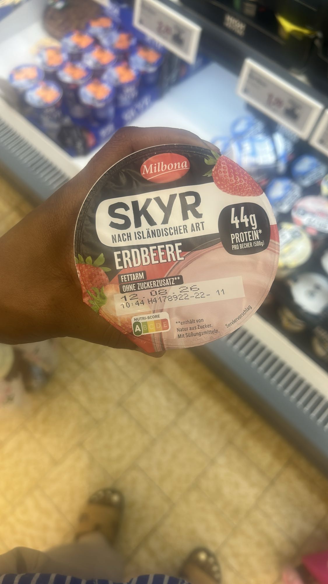 Skyr Erdbeere