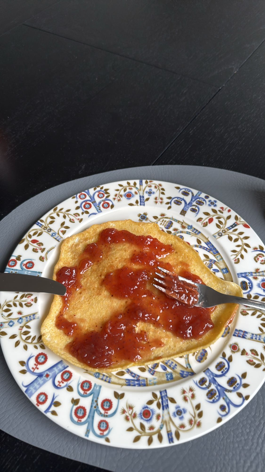 Pancake with Jam