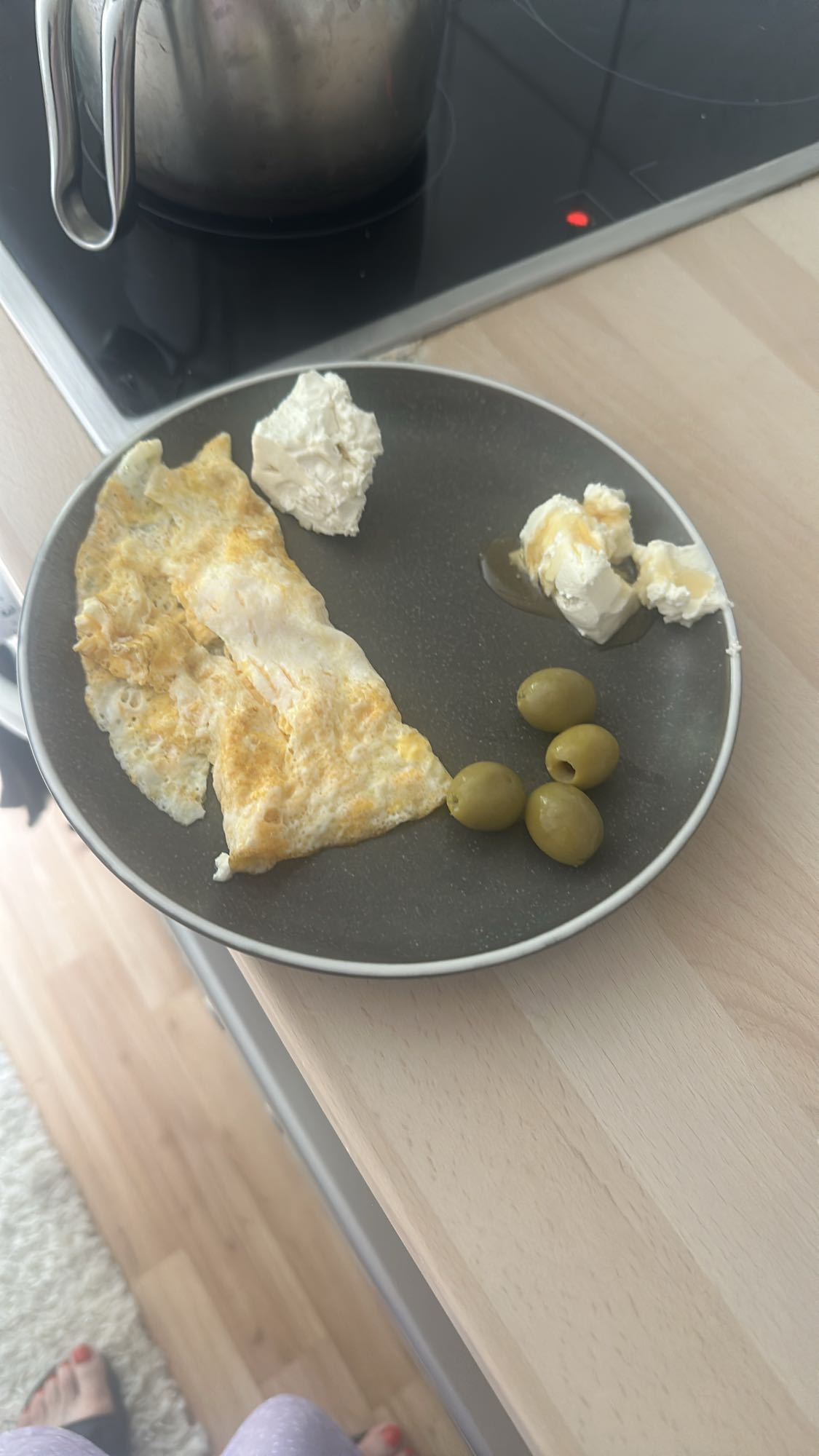 Spiegelei mit Feta