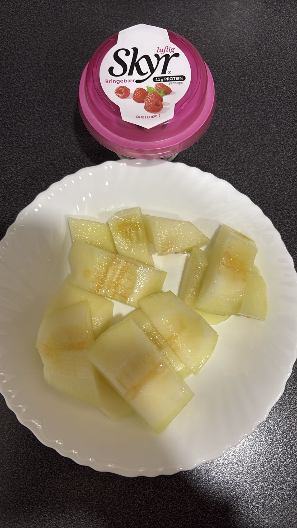 Skyr med melon