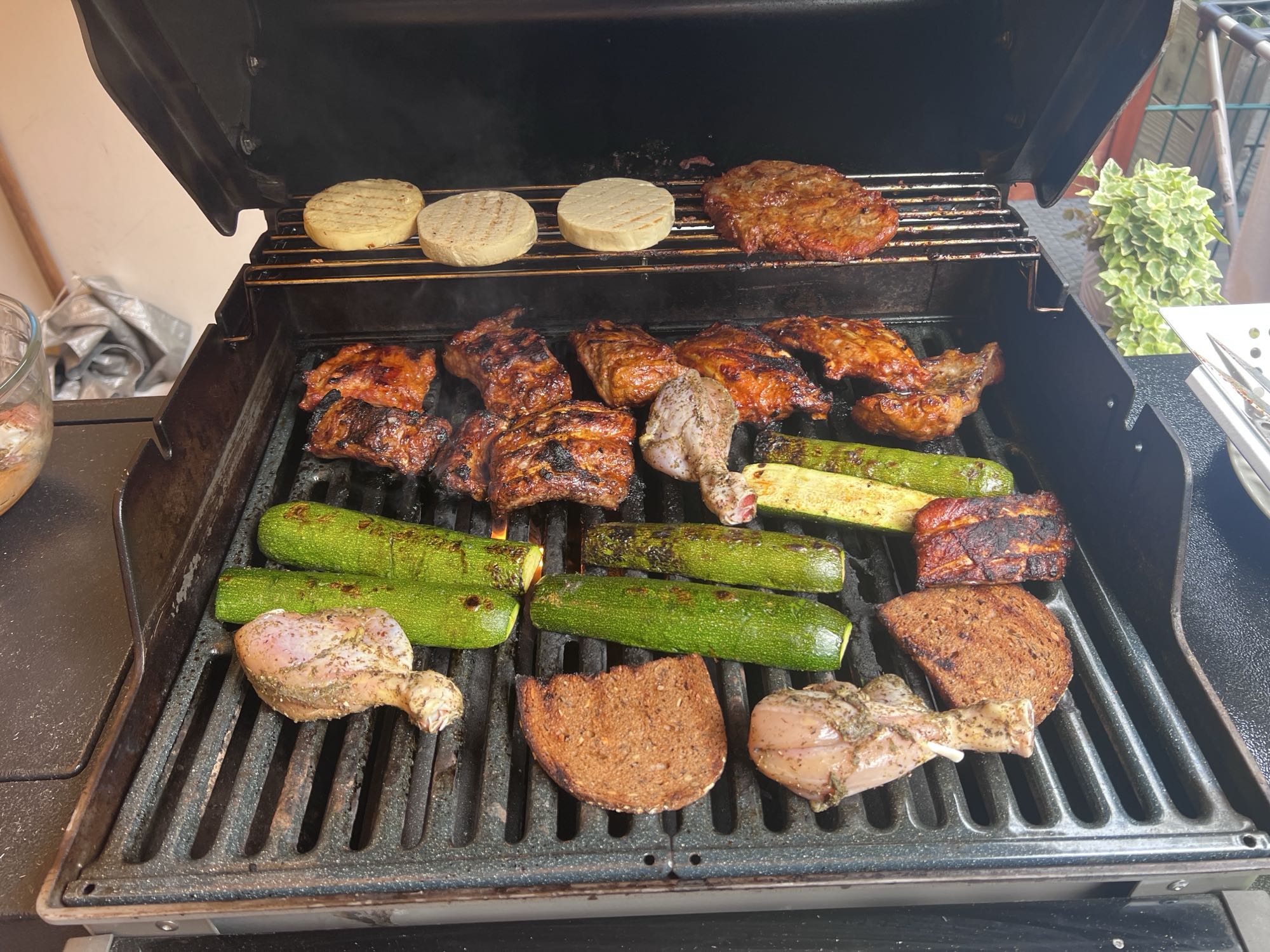 Grill mix z cukinią