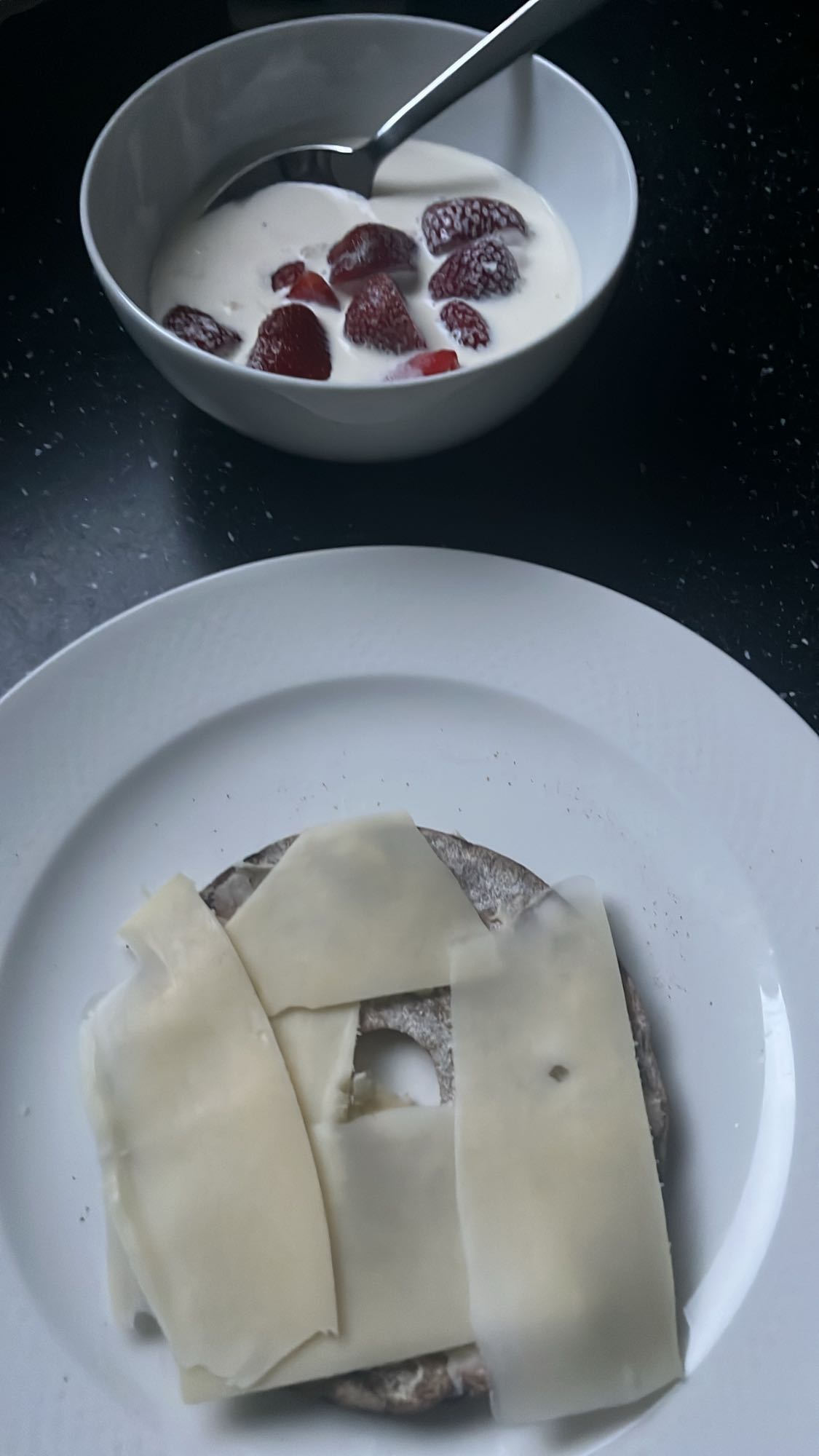 Smörgås med yoghurt