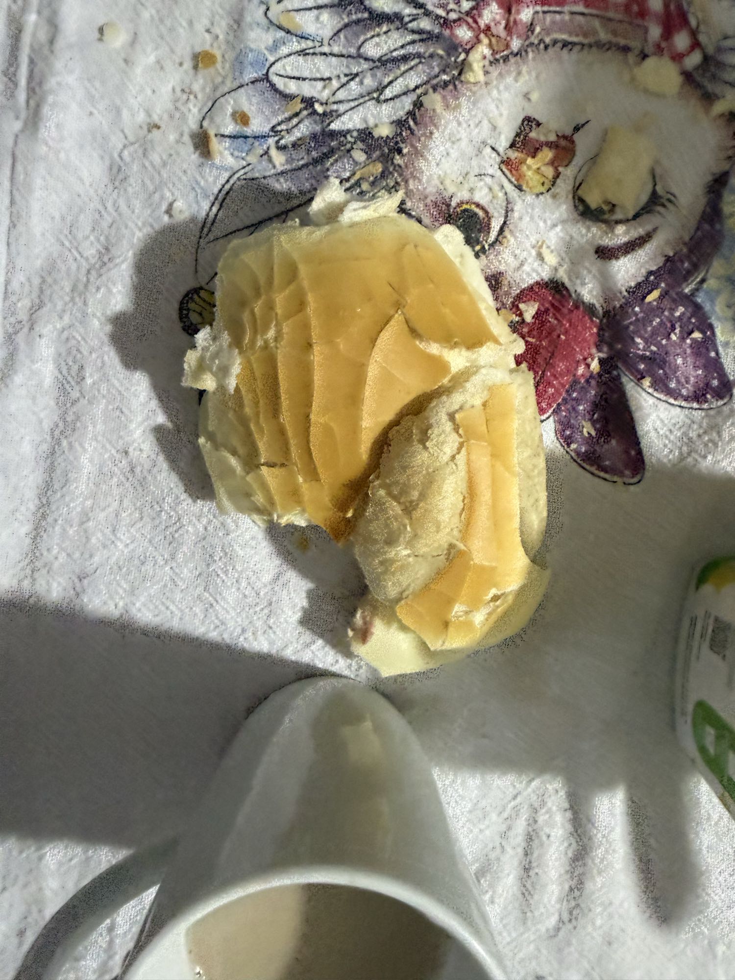 Pão com queijo