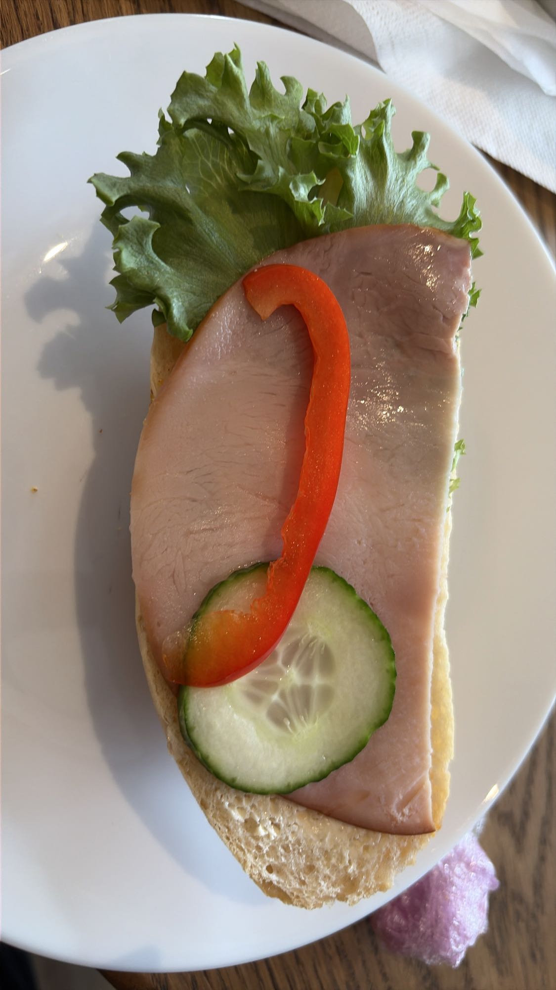 Smörgås med skinka