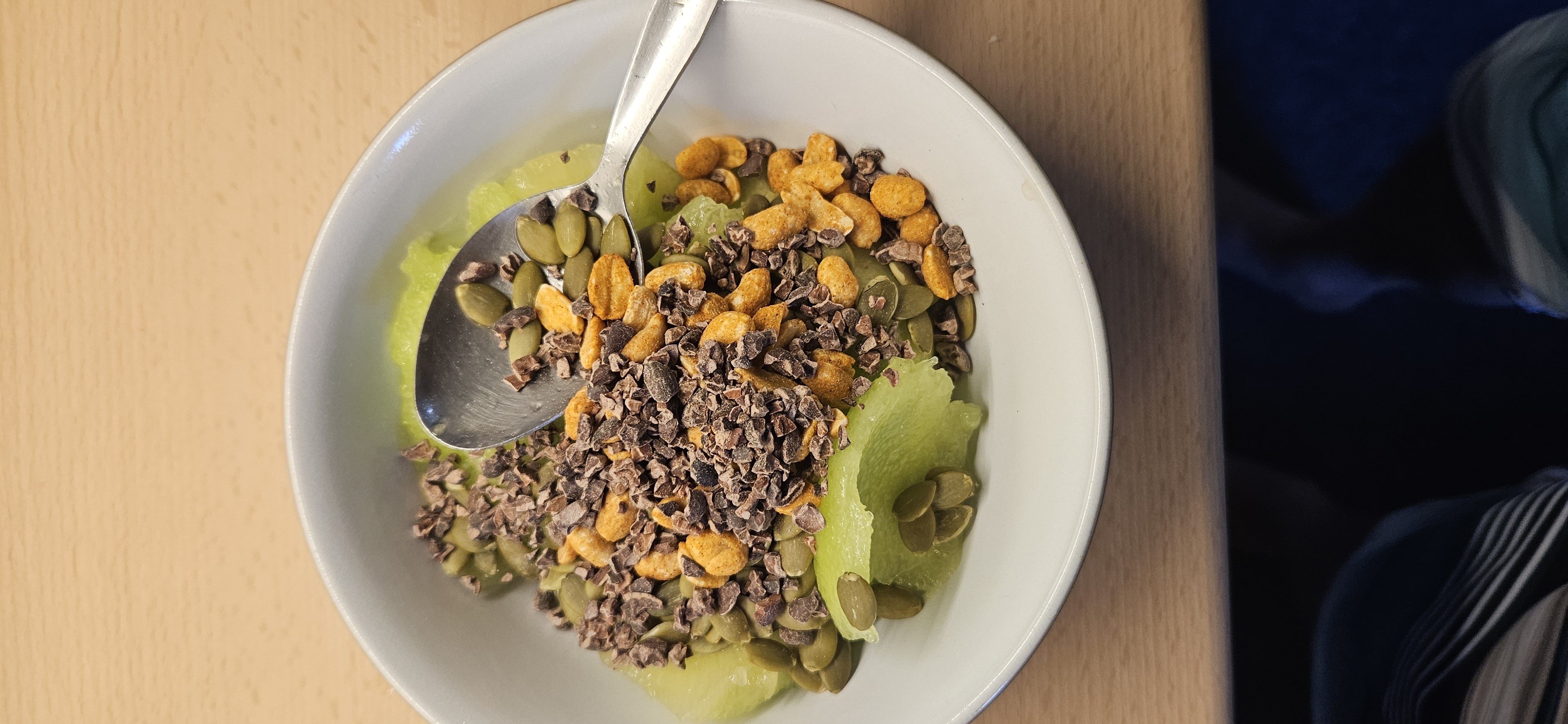 Melon Bowl with Peanuts