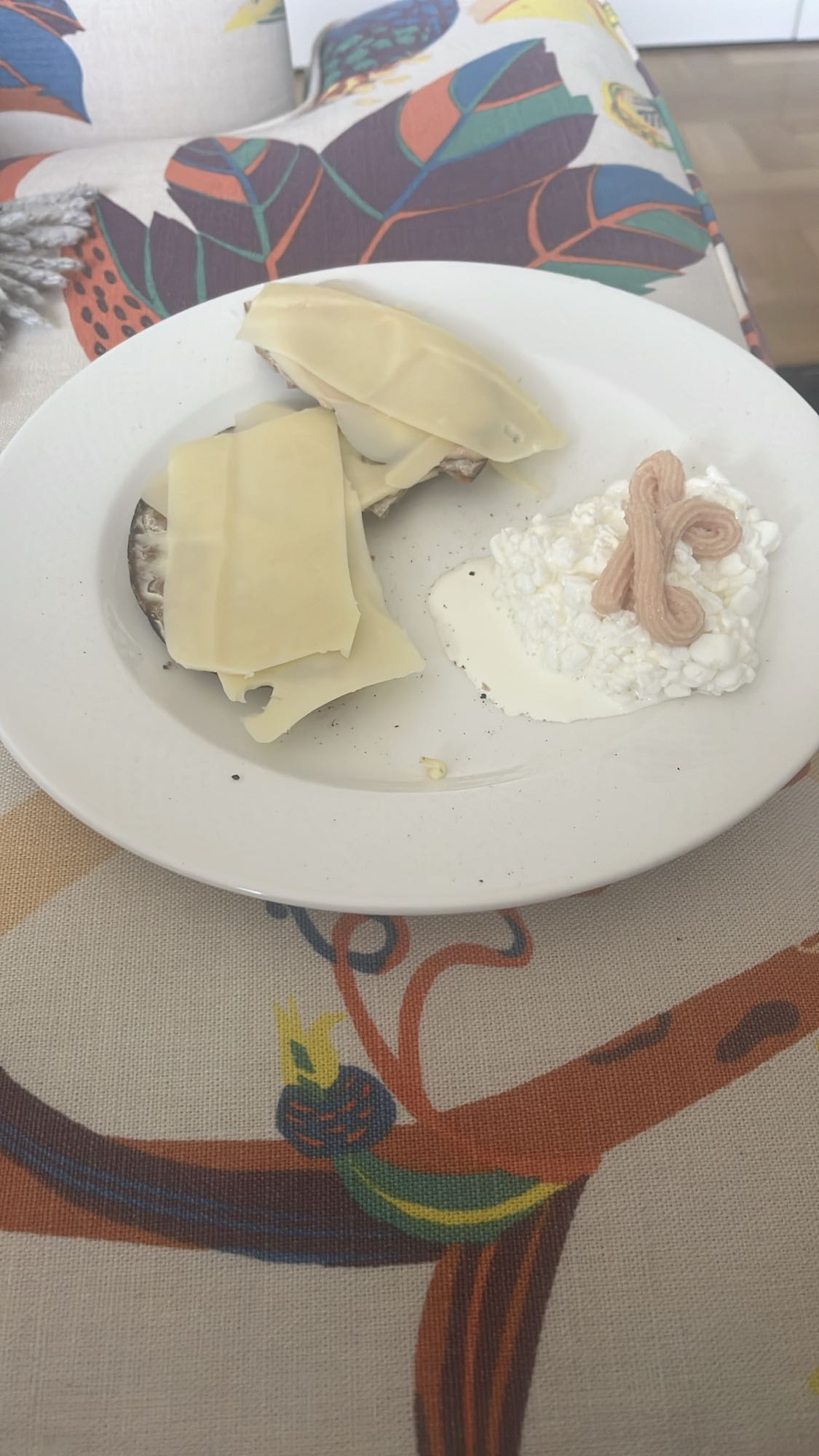 Knäckebröd med ost