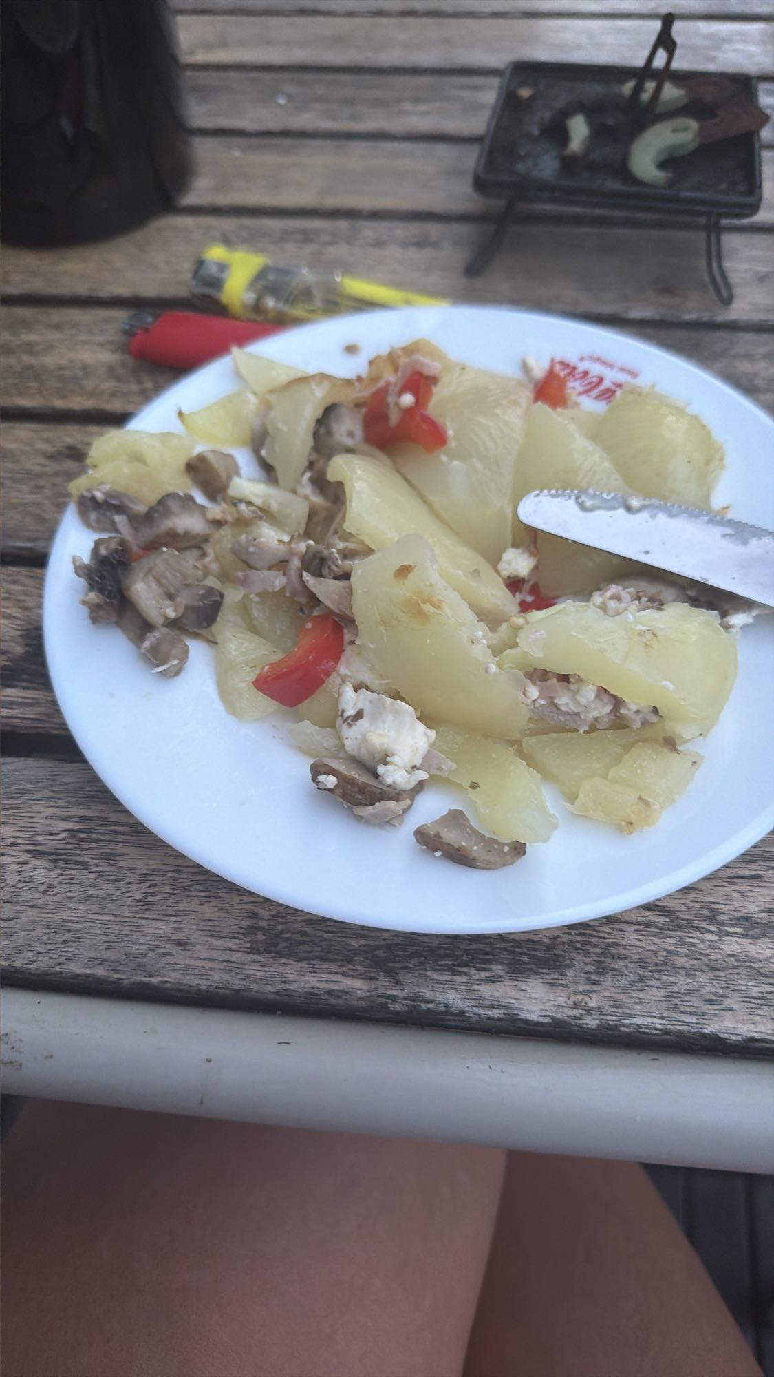 Cartofi cu ciuperci