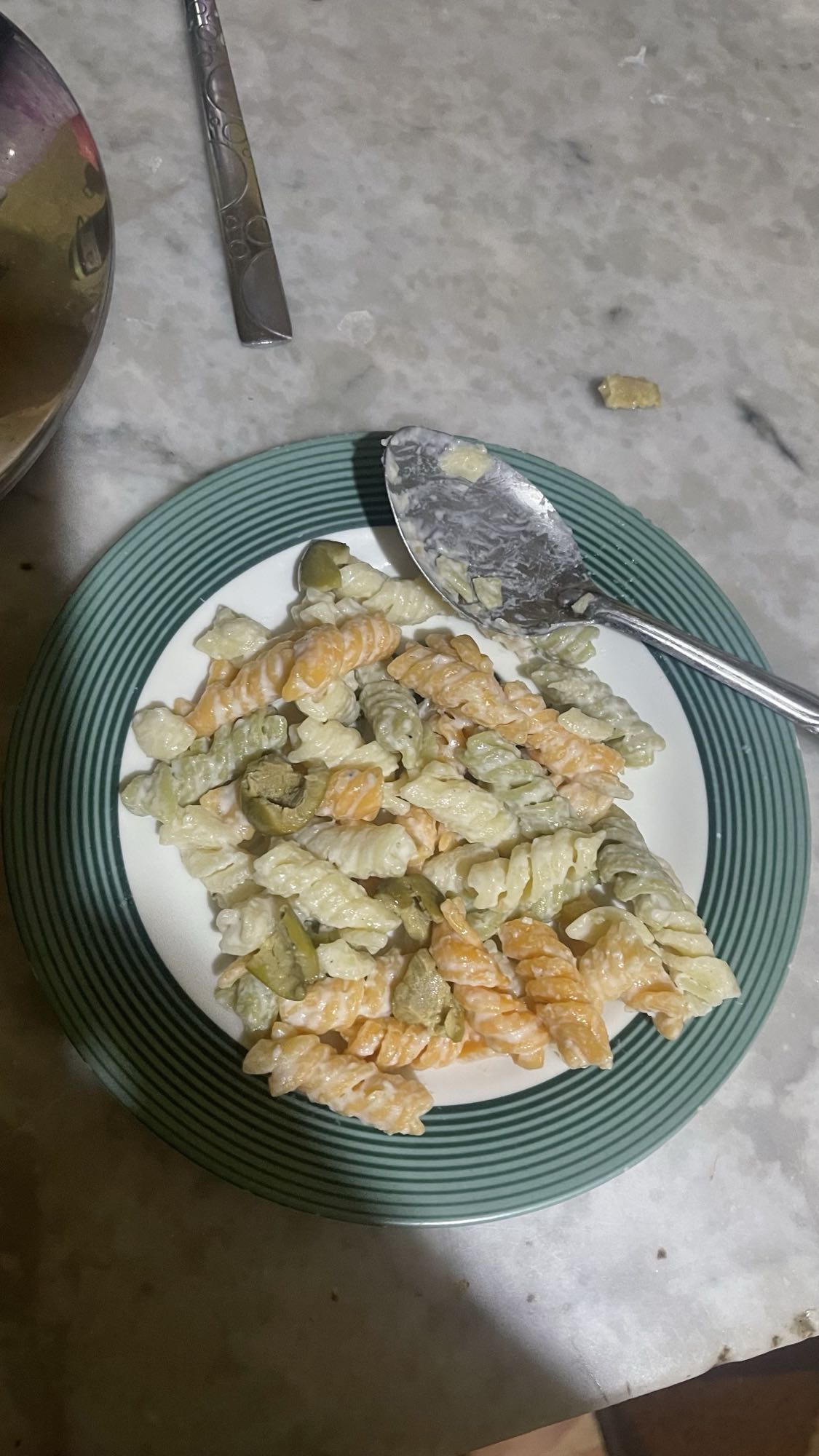 Creamy Tri Color Pasta