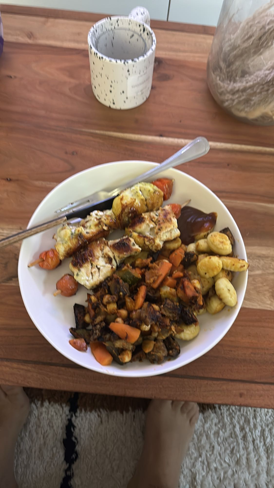 Assiette grillée mixte au poulet