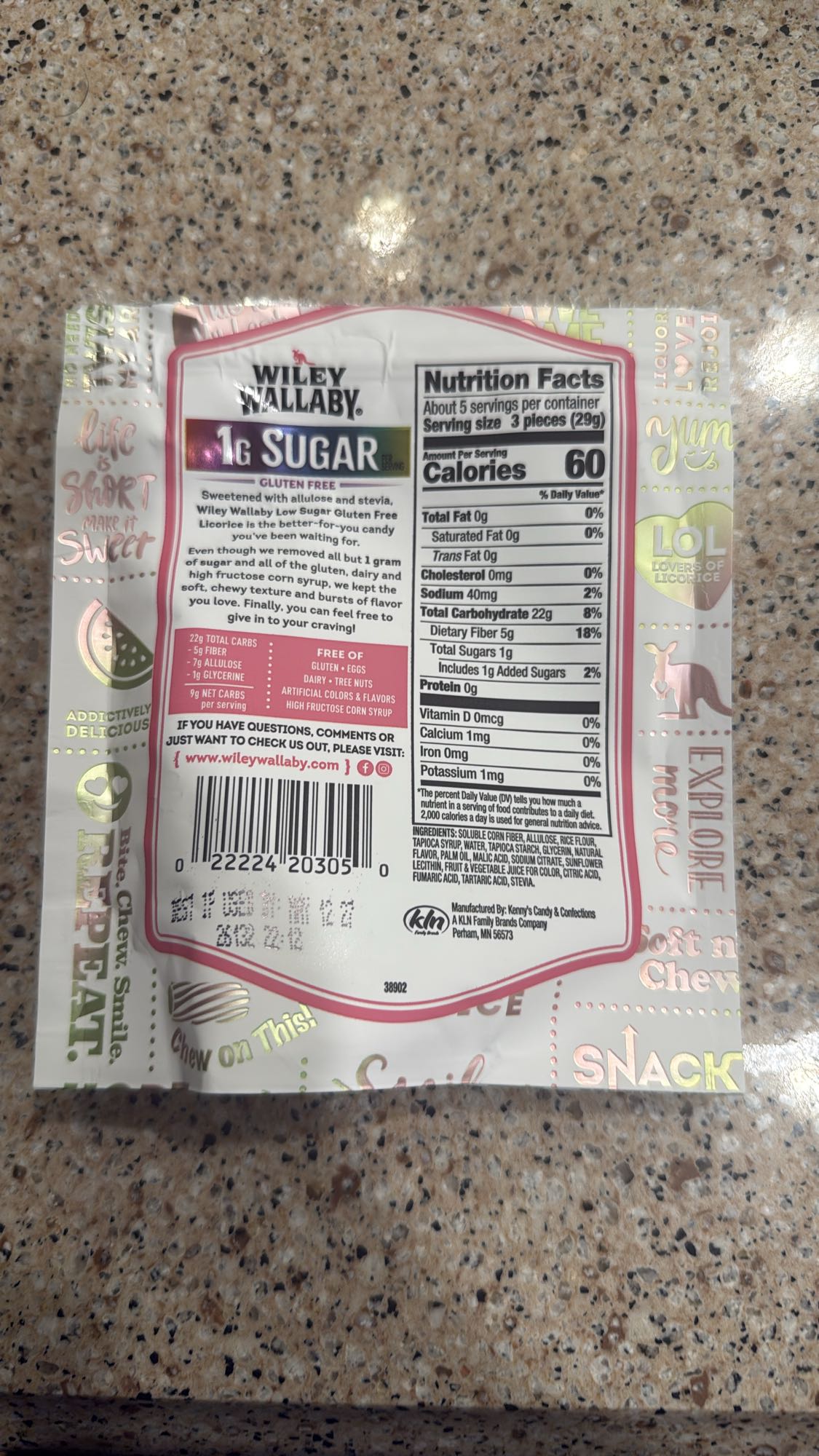 Low Sugar Licorice