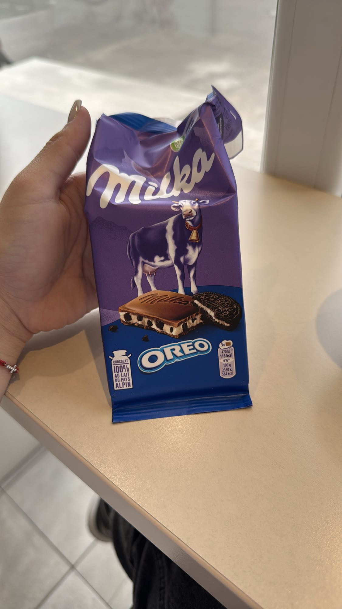 Ciocolată Milka Oreo