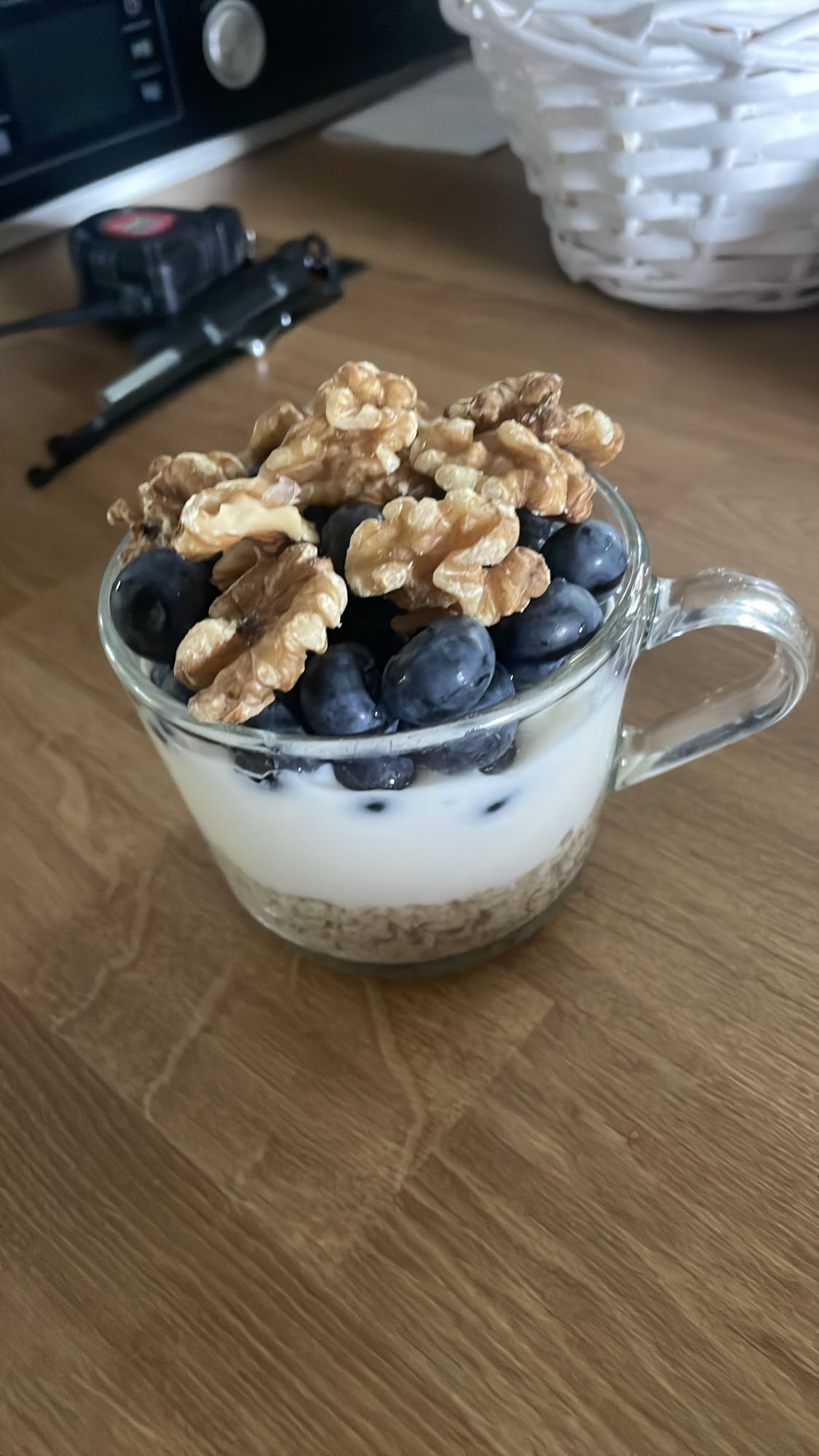 Jogurt z borówkami