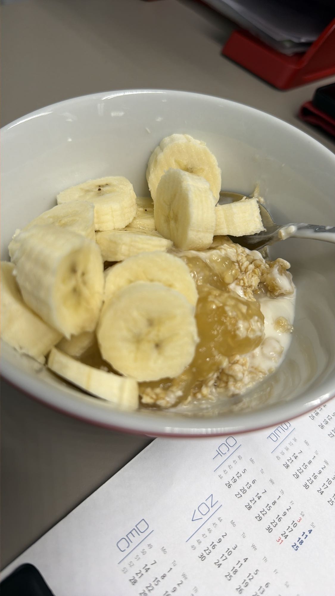 Joghurt mit Banane
